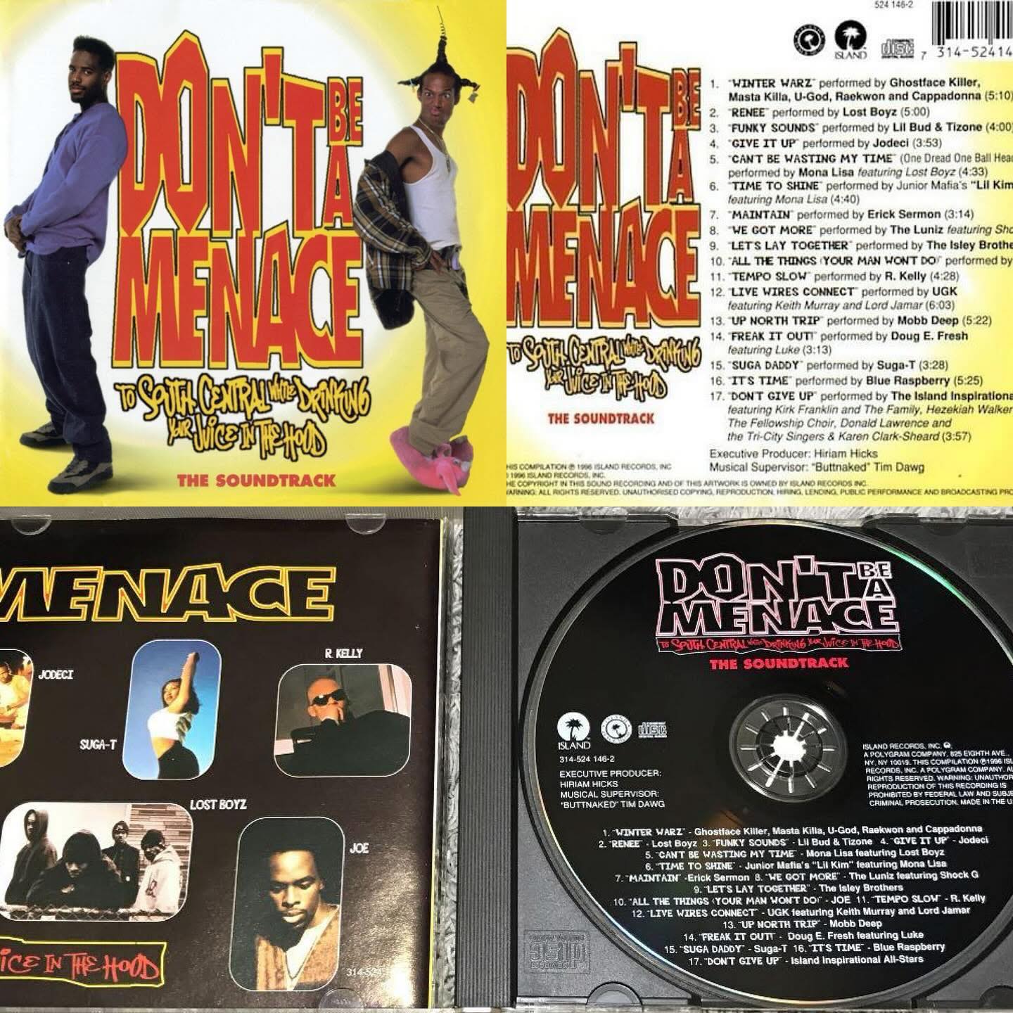 Don't Be a Menace soundtrack from 1996