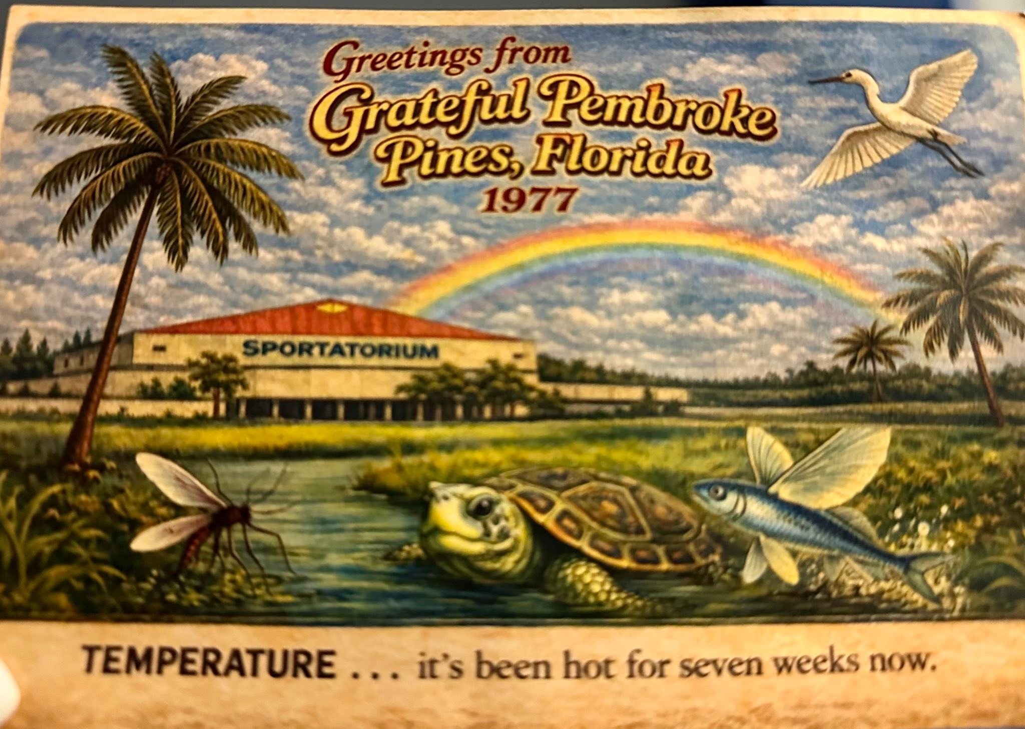 Did anyone attend the 1977 Grateful Dead show in Pembroke Pines