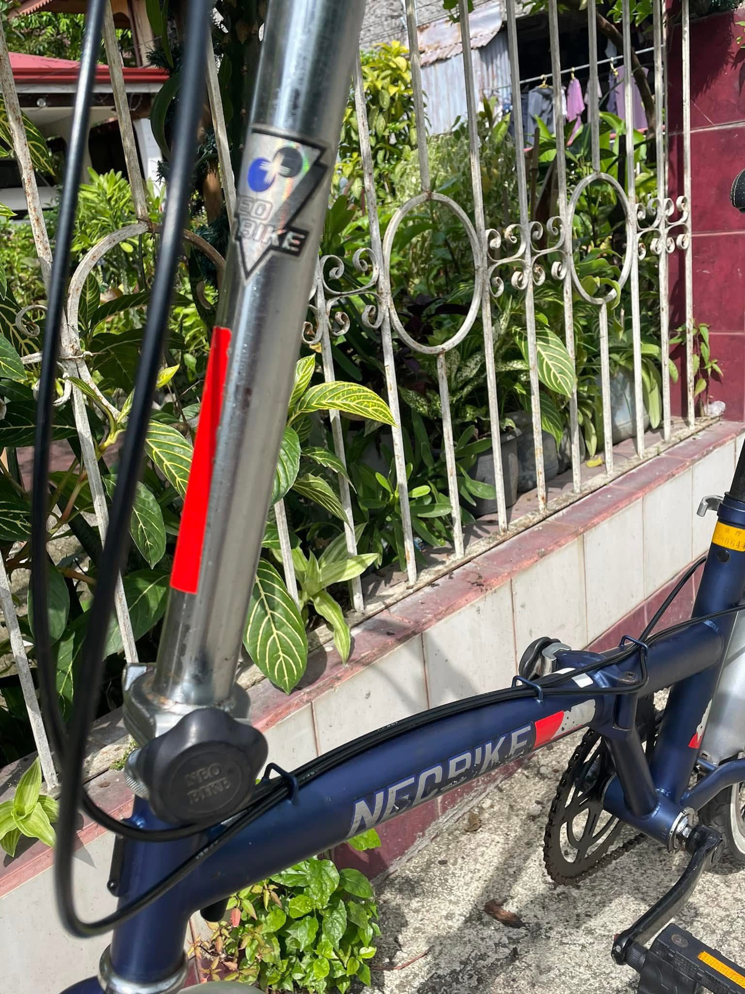 Details of my circa 1990s NEOBIKE: # Neo Kira X Dahon X Brompton