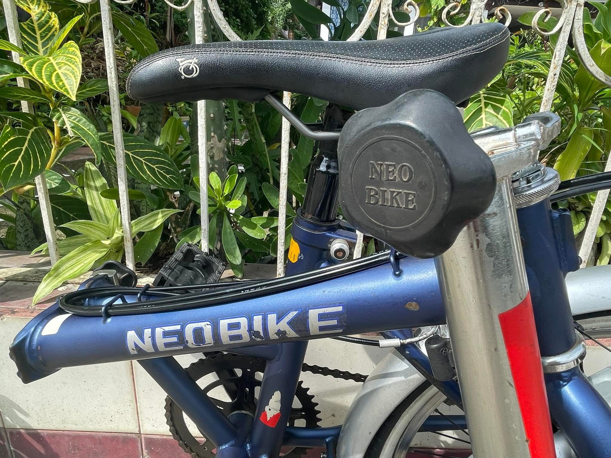 Details of my circa 1990s NEOBIKE: # Neo Kira X Dahon X Brompton
