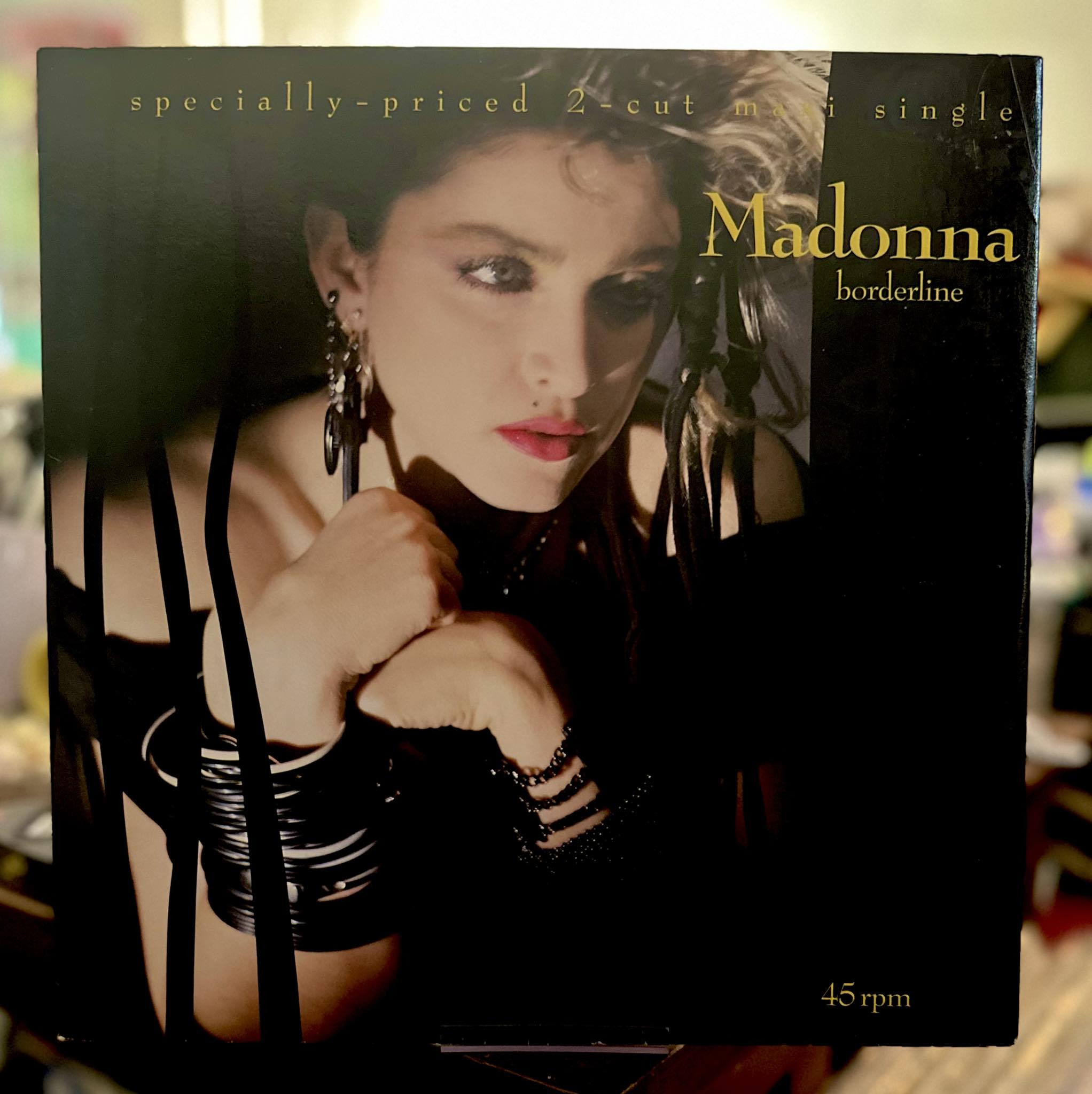 Madonna's Borderline 12 remix single