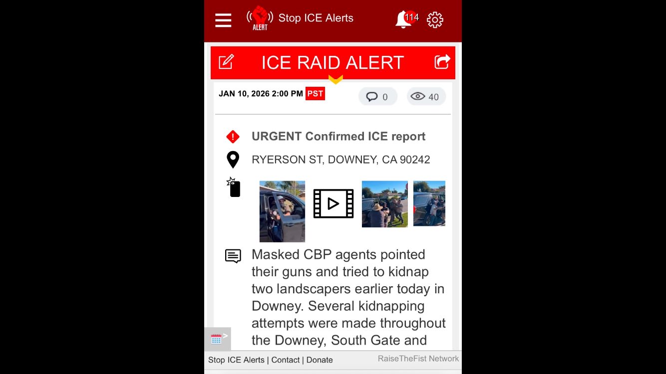 Stop ICE Raids Alert Network | 🎶🎶🎶🎶🎶🎶🎶🎶🎶🎶🎶 | Facebook
