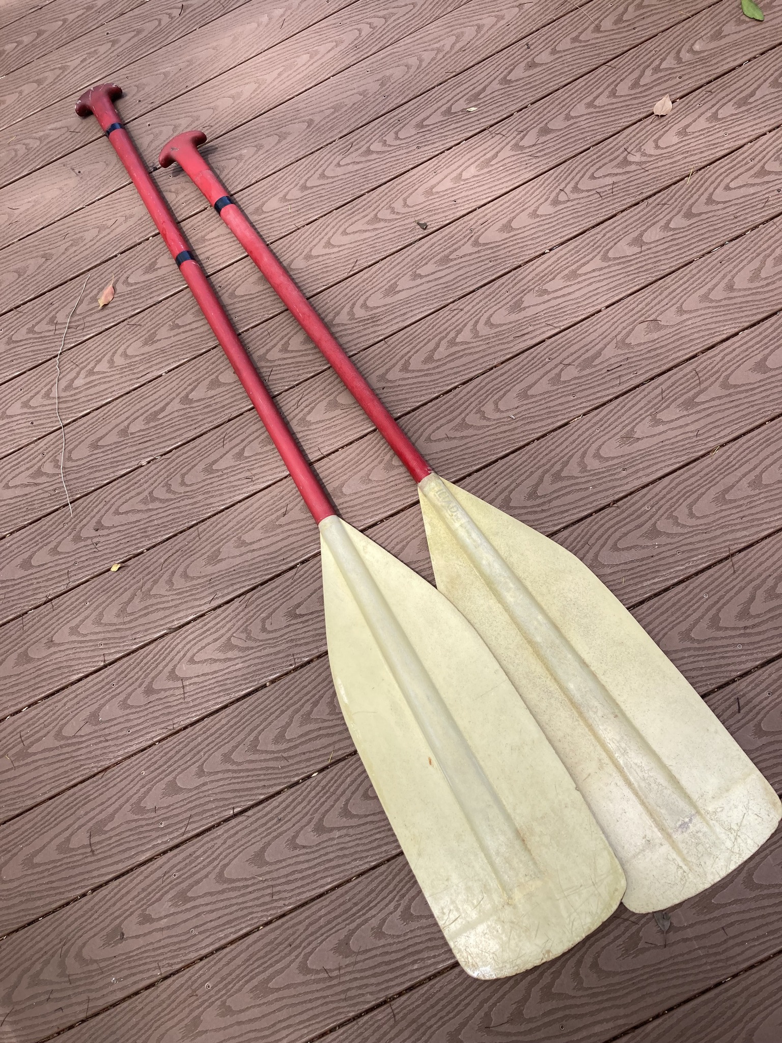 Perception whitewater canoeing paddle specialty model