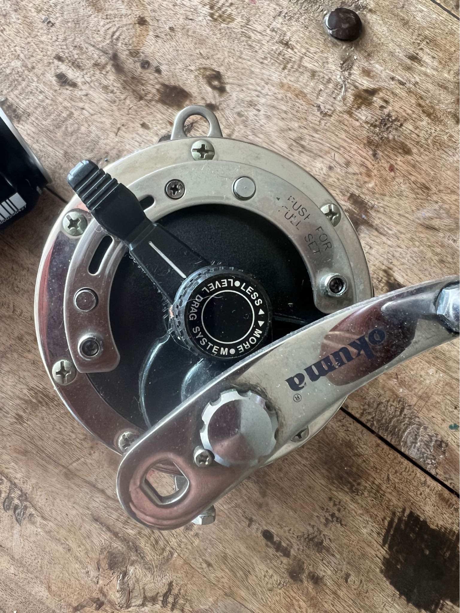 Okuma Titus Platinum Ultima trolling fishing reel model TPLD 90L