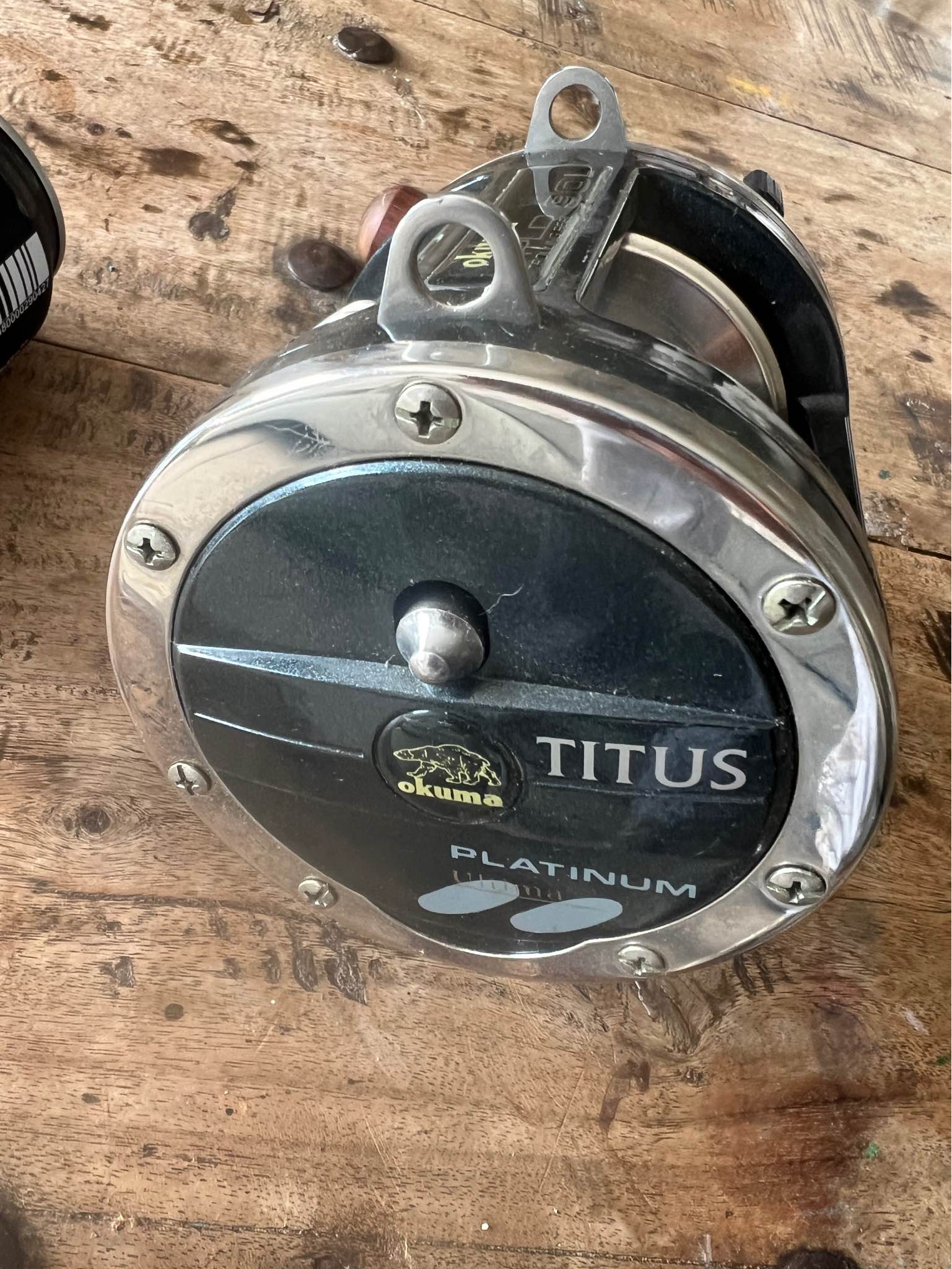 Okuma Titus Platinum Ultima trolling fishing reel model TPLD 90L