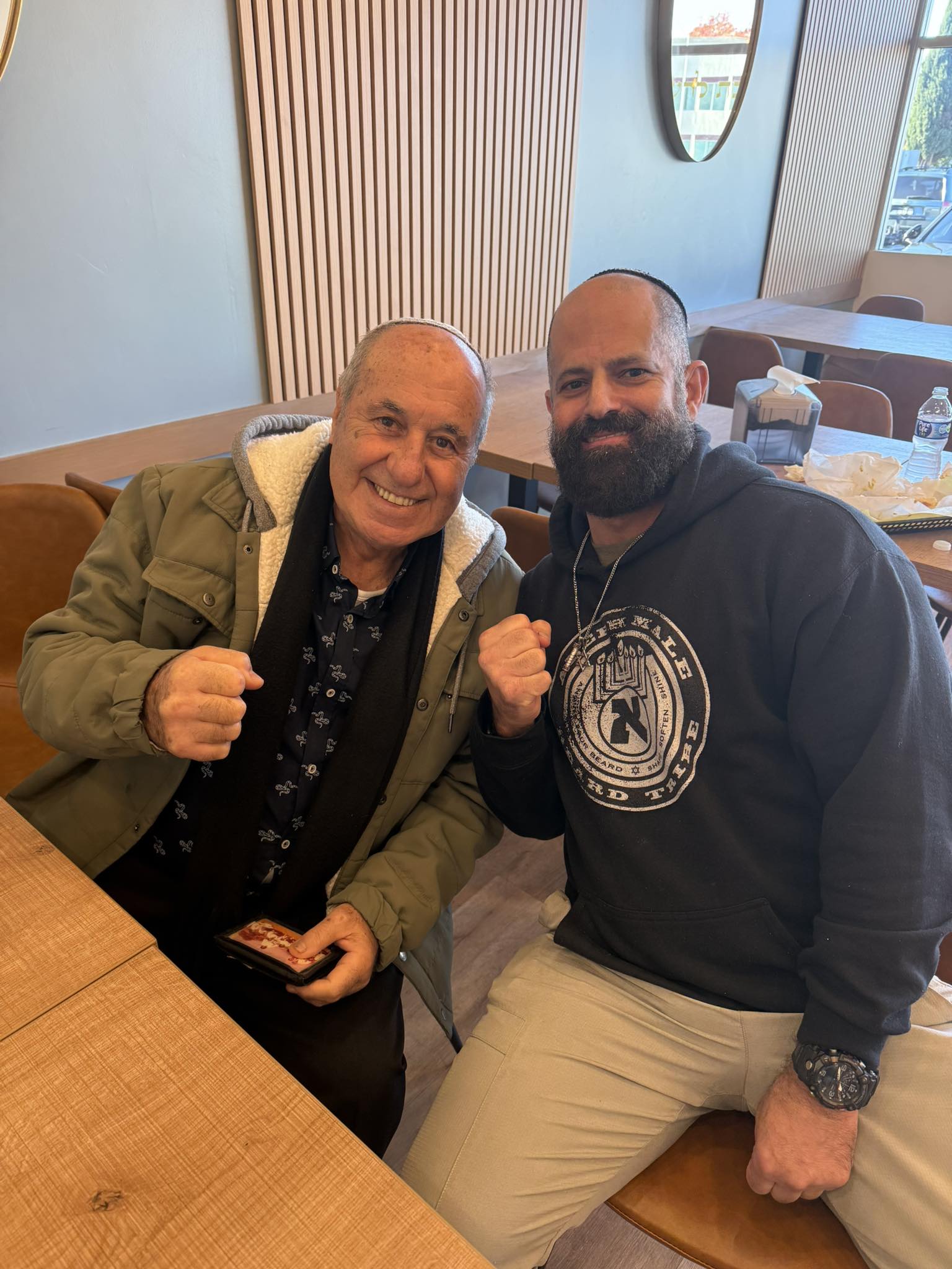 Raphy Elgrissy, Krav Maga 8th Dan, senior student of Imi 