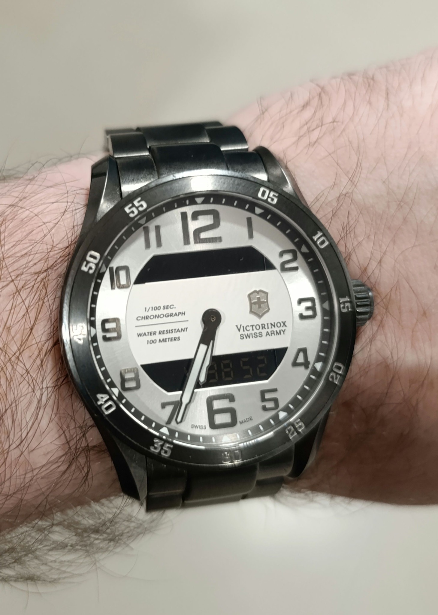Victorinox ChronoClassic XLS MT Swiss quartz chronograph with 