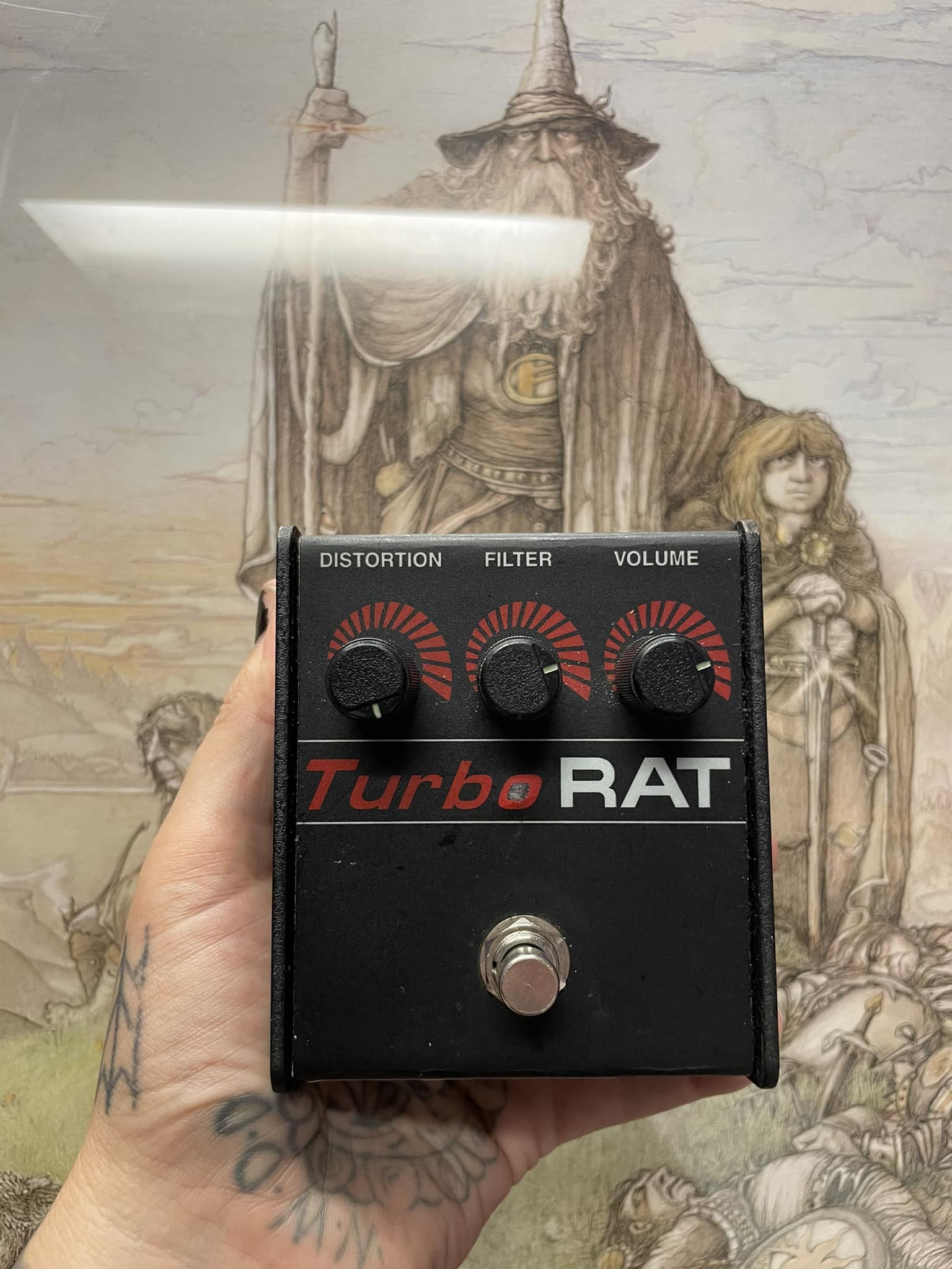 Tech21 Red Ripper pedal for downtuned guitar and bass