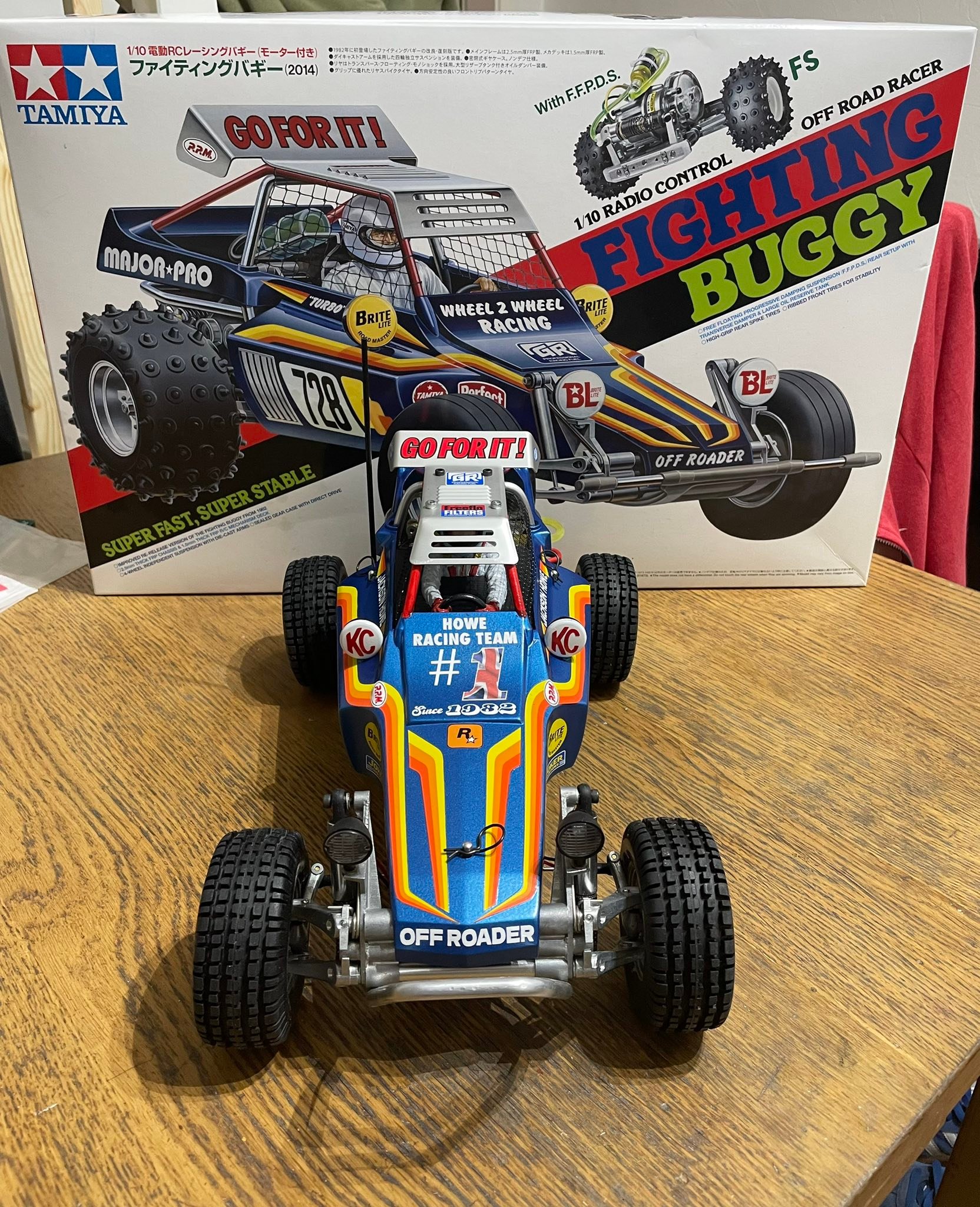 🚗 FIGHTING BUGGY 2014 RC KIT 1/10 SCALE TAMIYA 🚗 Originally