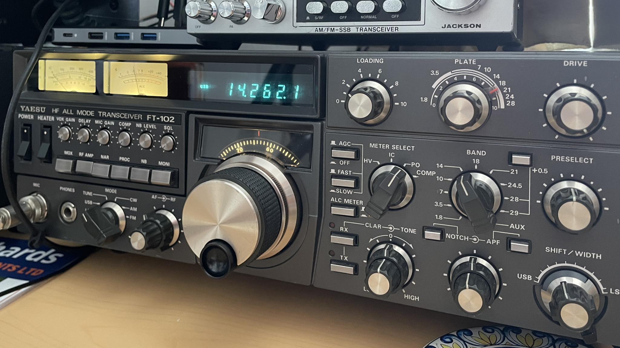 Any guesses on value of Yaesu FT102 equipment?