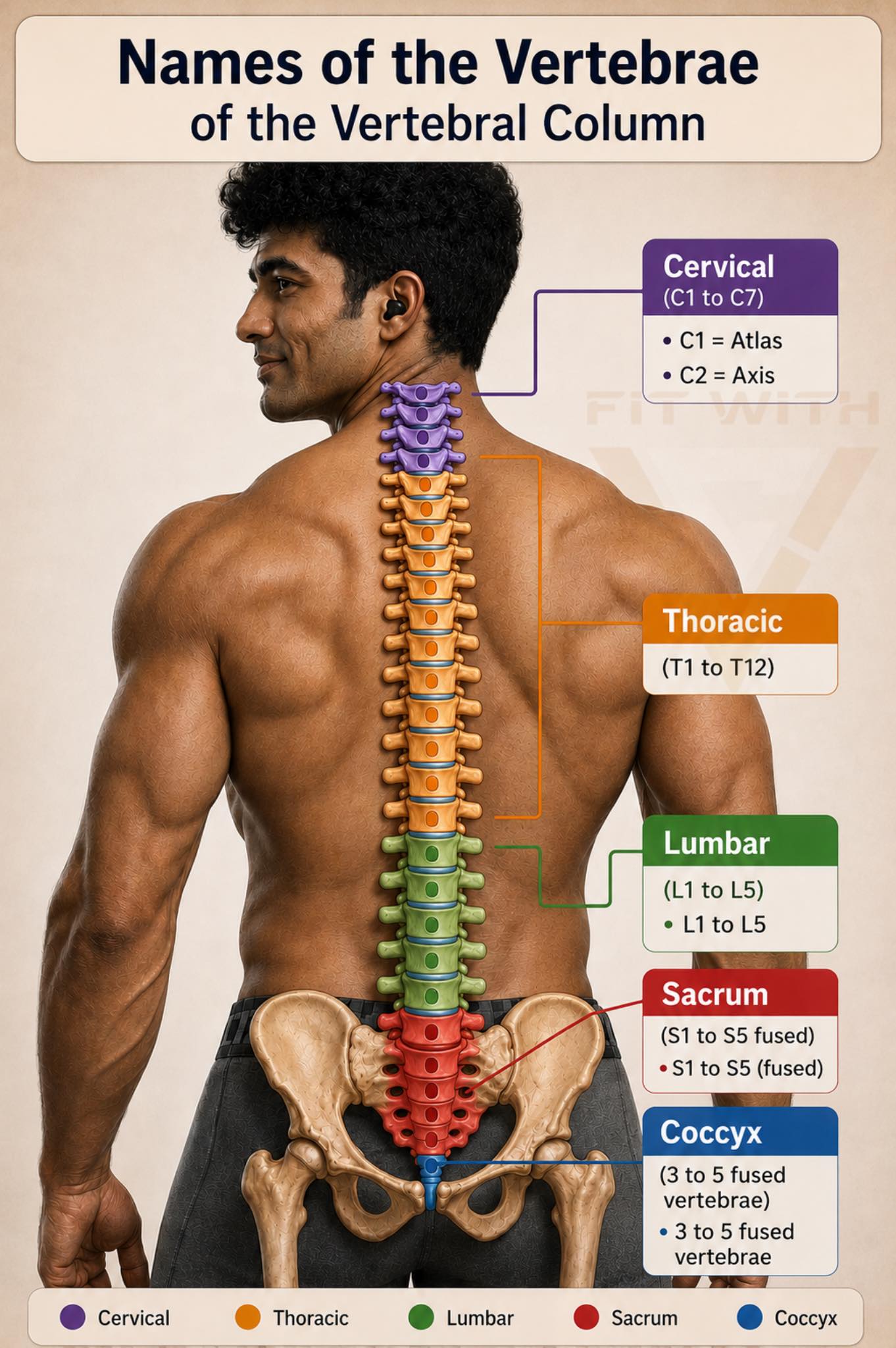 Let's learn the spinal column together! Think of it like a strong