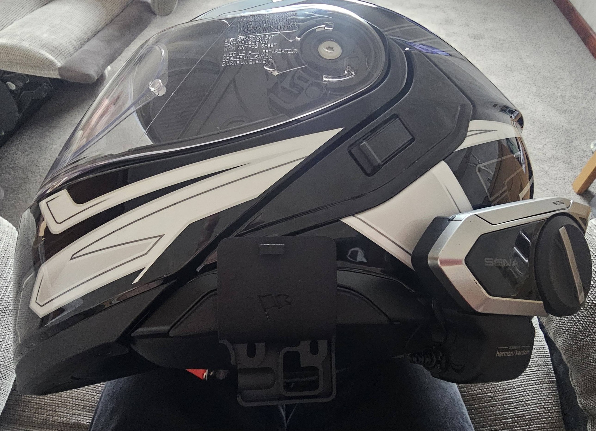 Sena 50s adapter for Shoei Neotec3 helmet