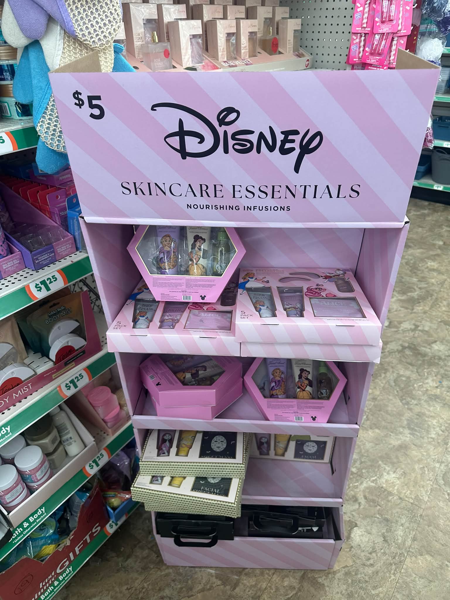 $5 $ $ DiSNEy SKINCARE CAREESSENTIALS ESSENTIALS