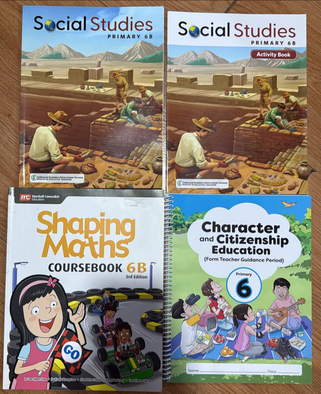 Taken sec 2 g3 math book. Workbook 1/3 done Location:clementi