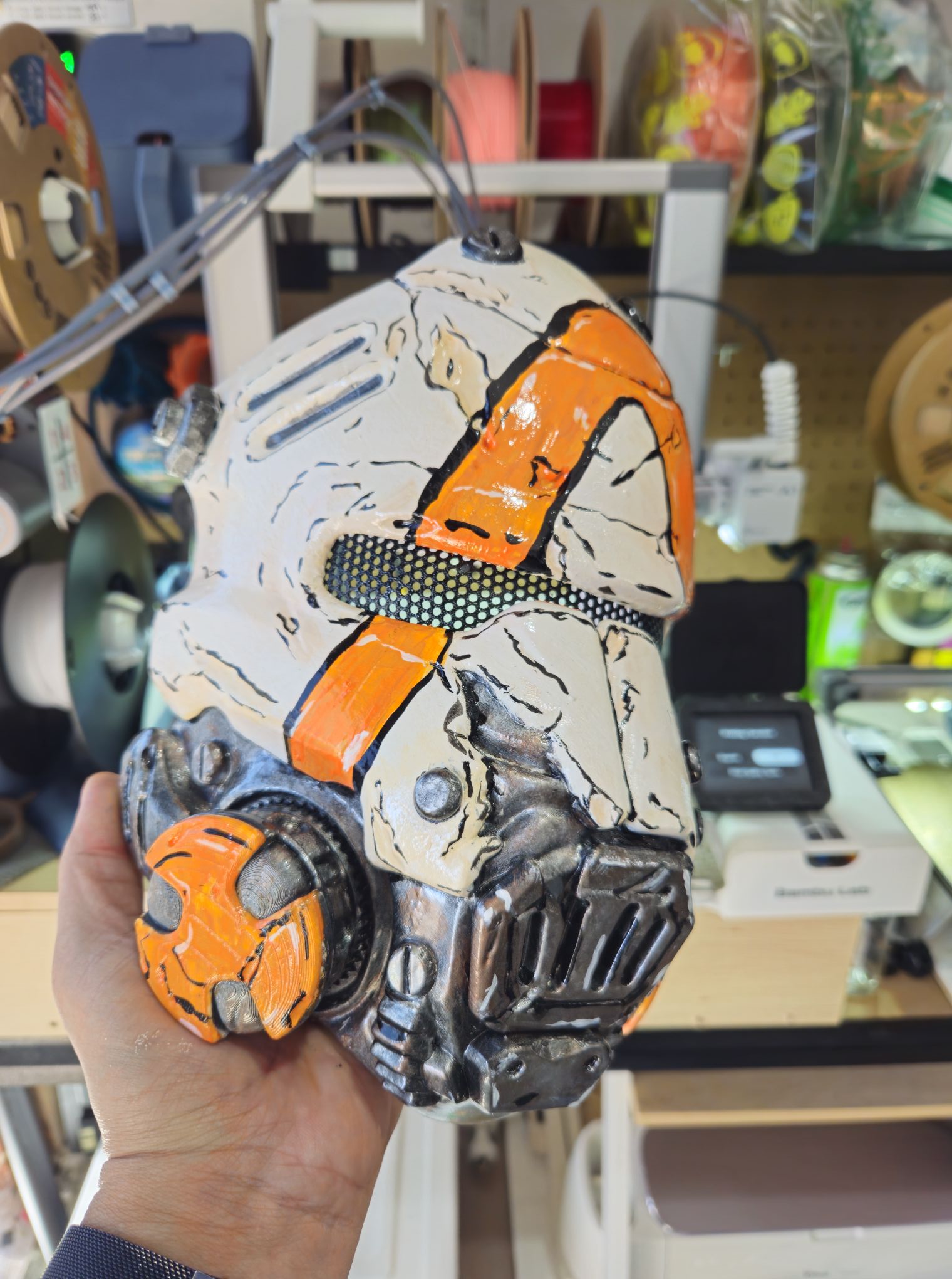SKS Props - The Borderlands Ripper mask painting tutorial... | Facebook