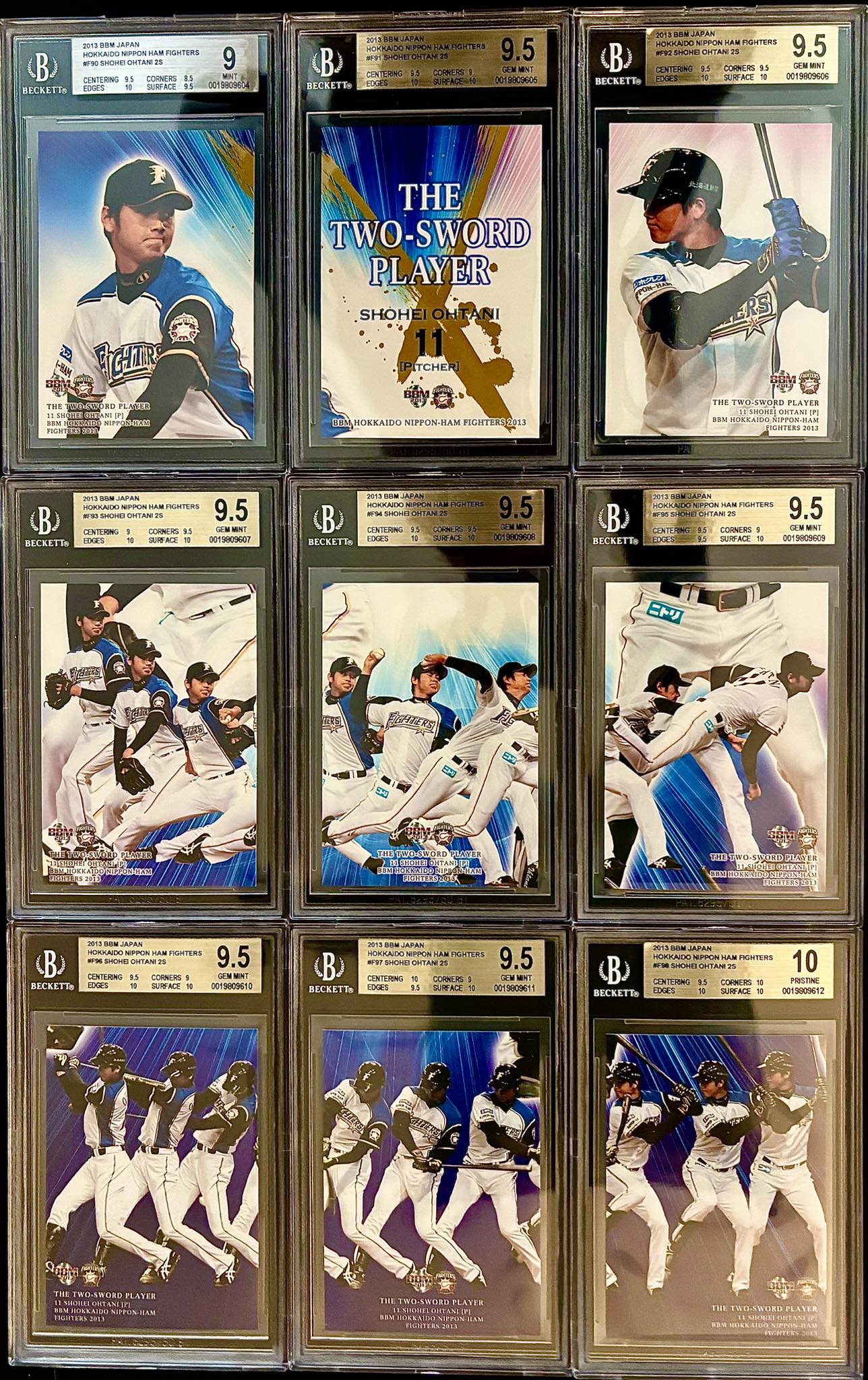 2018 Bowman Chrome Shohei Ohtani PSA 10