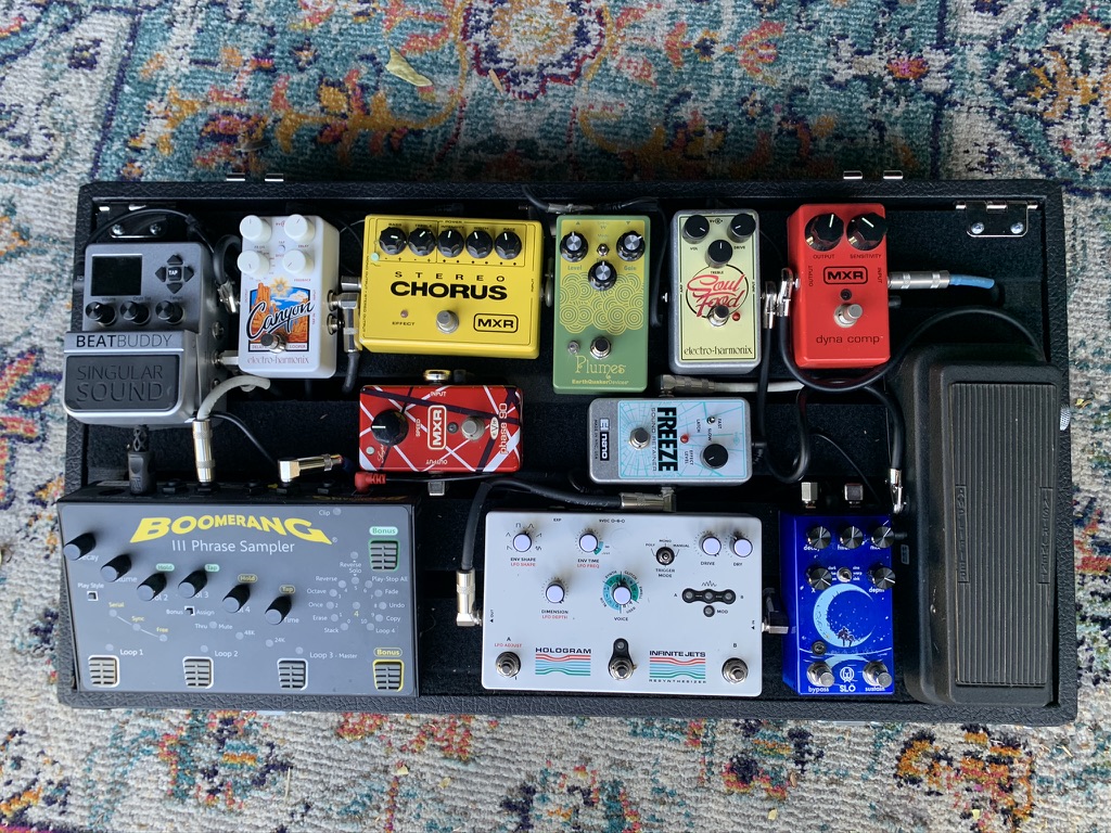 Budda Samsara delay pedal causing signal boost issues