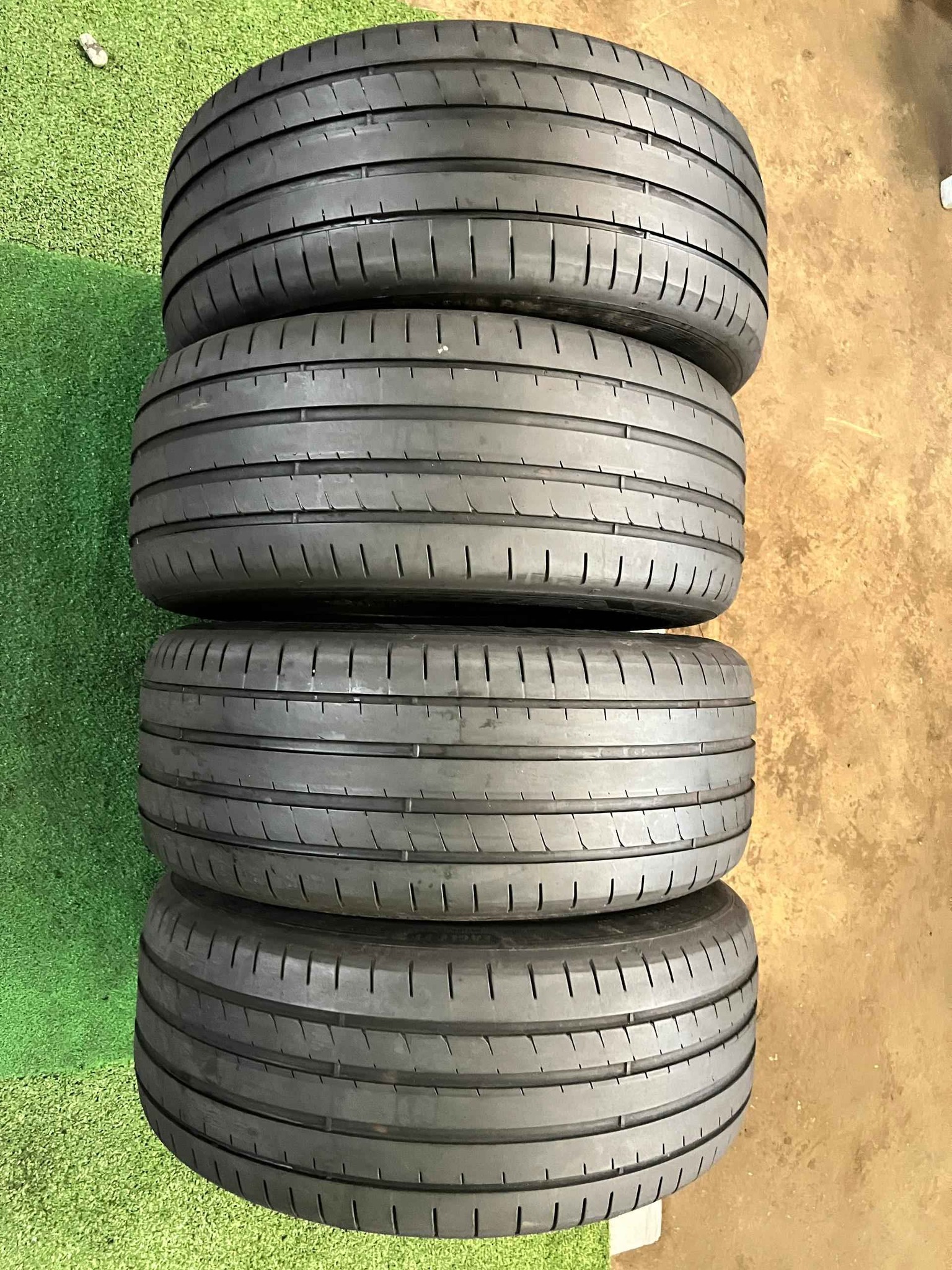 235 45 18 x 4 pcs Goodyear Eagle F1 Asymmetric 6 used tyres Year