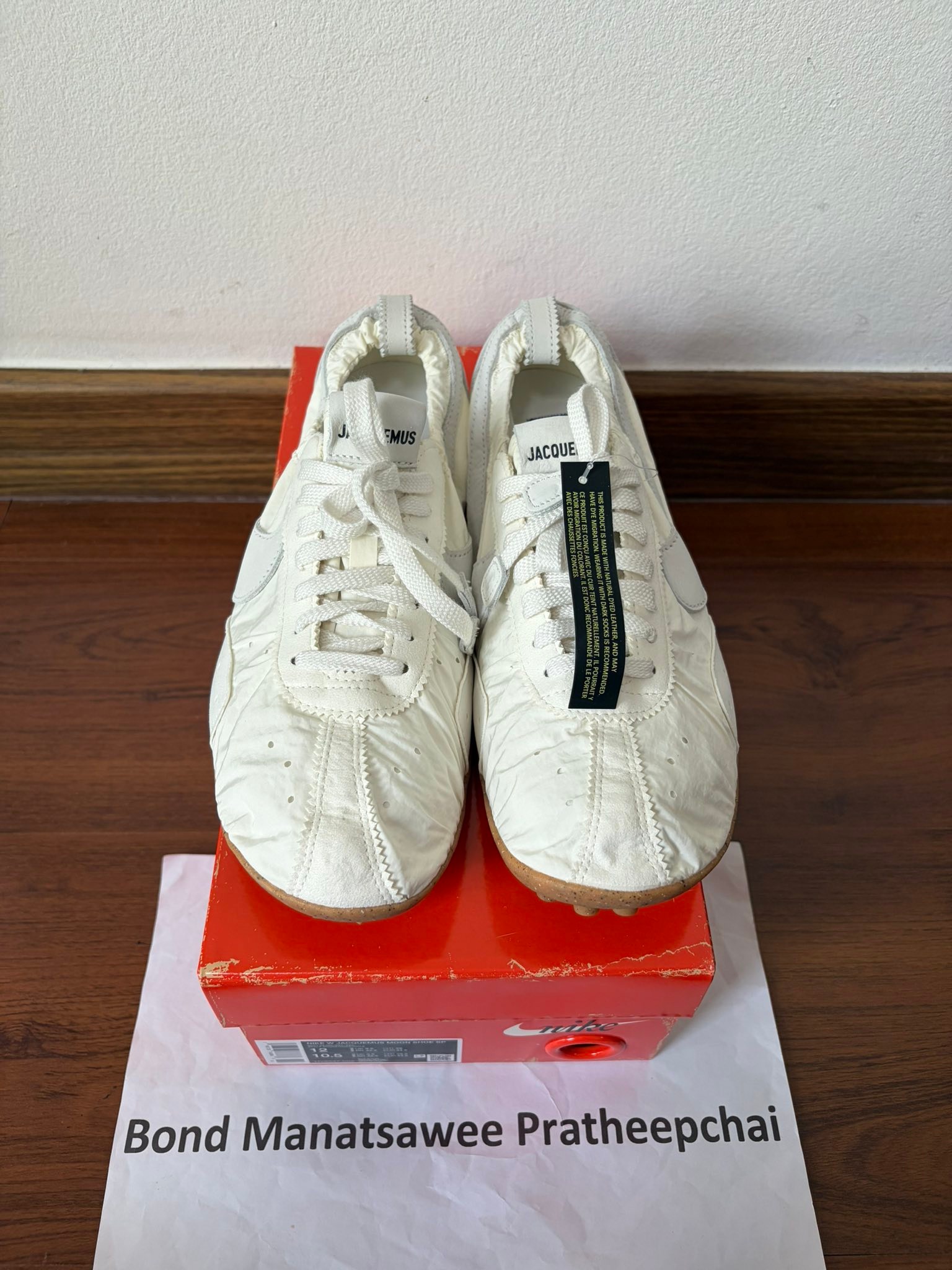 Nike Jacquemus Moon Shoe สีขาว