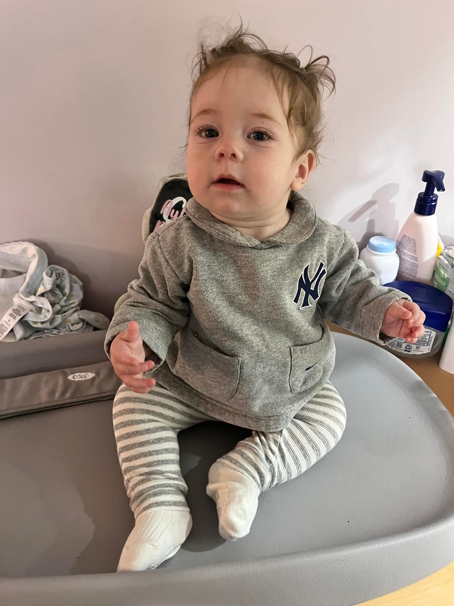 Alexia Blount shared her baby who