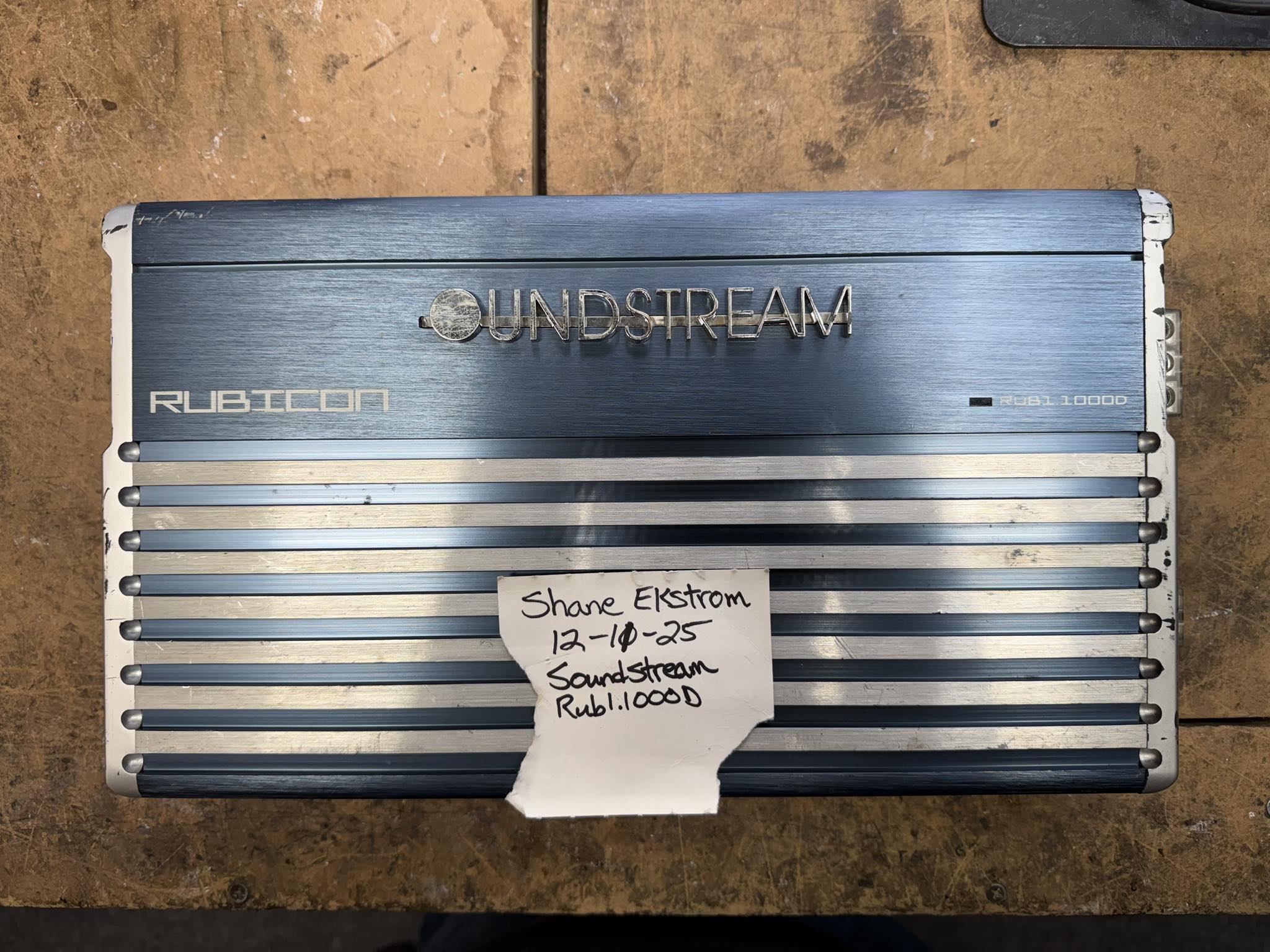 Soundstream Rubicon LiL Wonder amps