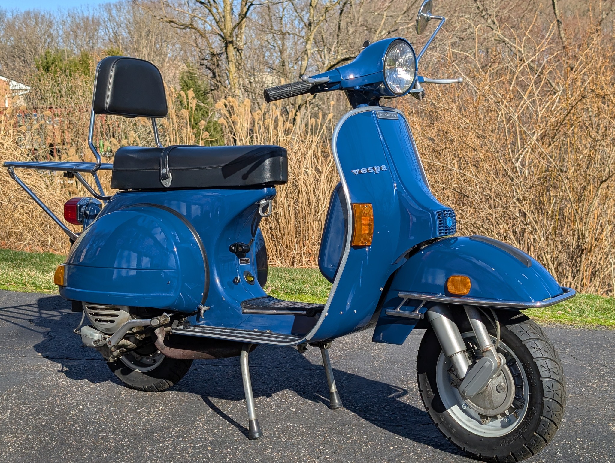 あお⭐︎ 1979 Vespa P125X 2373 Miles. Acquired from longtime owner. Gone