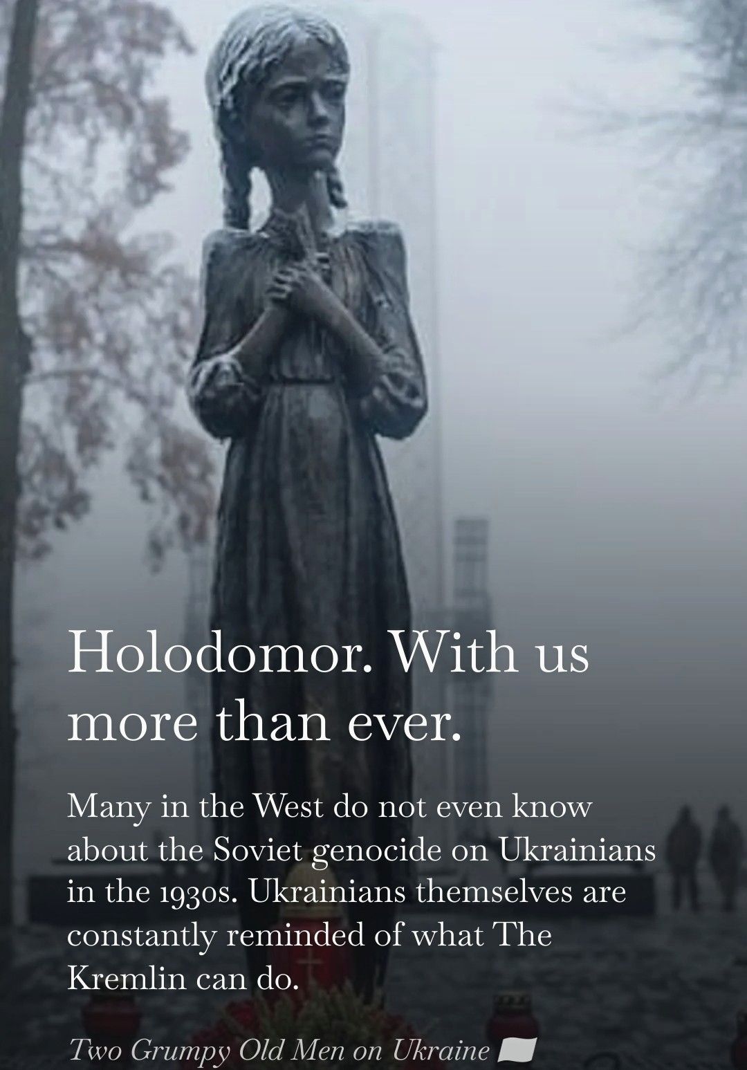 Our new columnist Nataliia Bushkovska... - Michael Andersen | Facebook