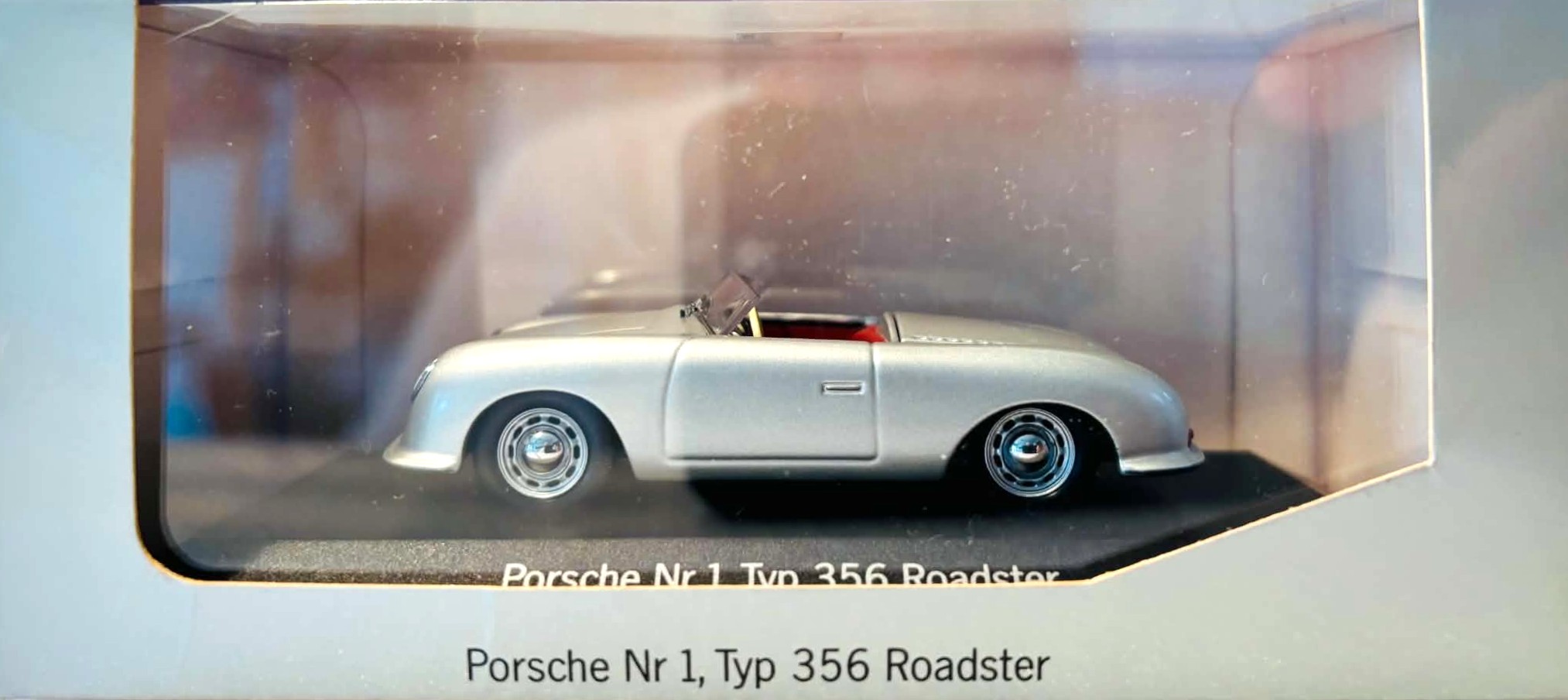 1948 Porsche No.1 Type 356 Roadster model in 1:43 scale