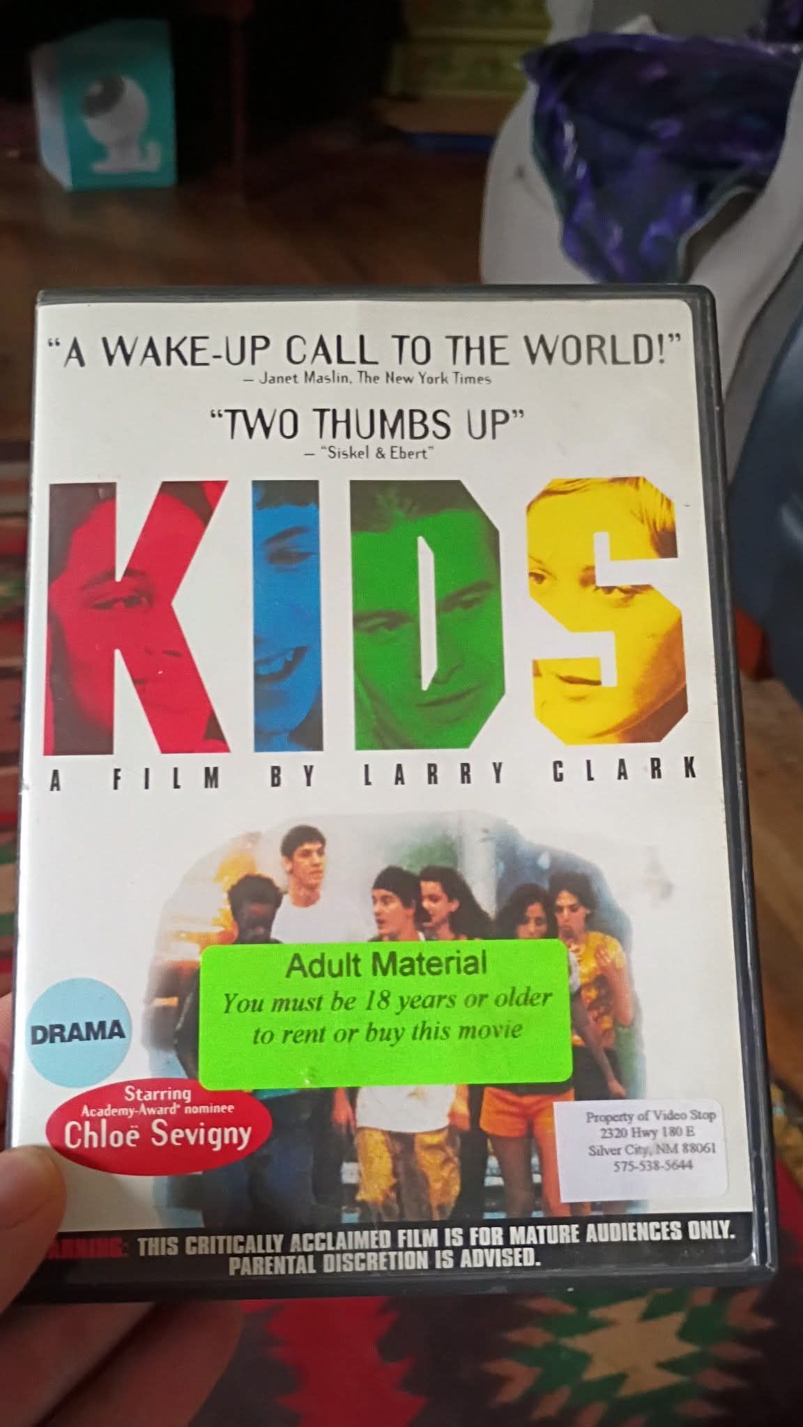 Larry Clark's critically acclaimed film Kids (1995) review