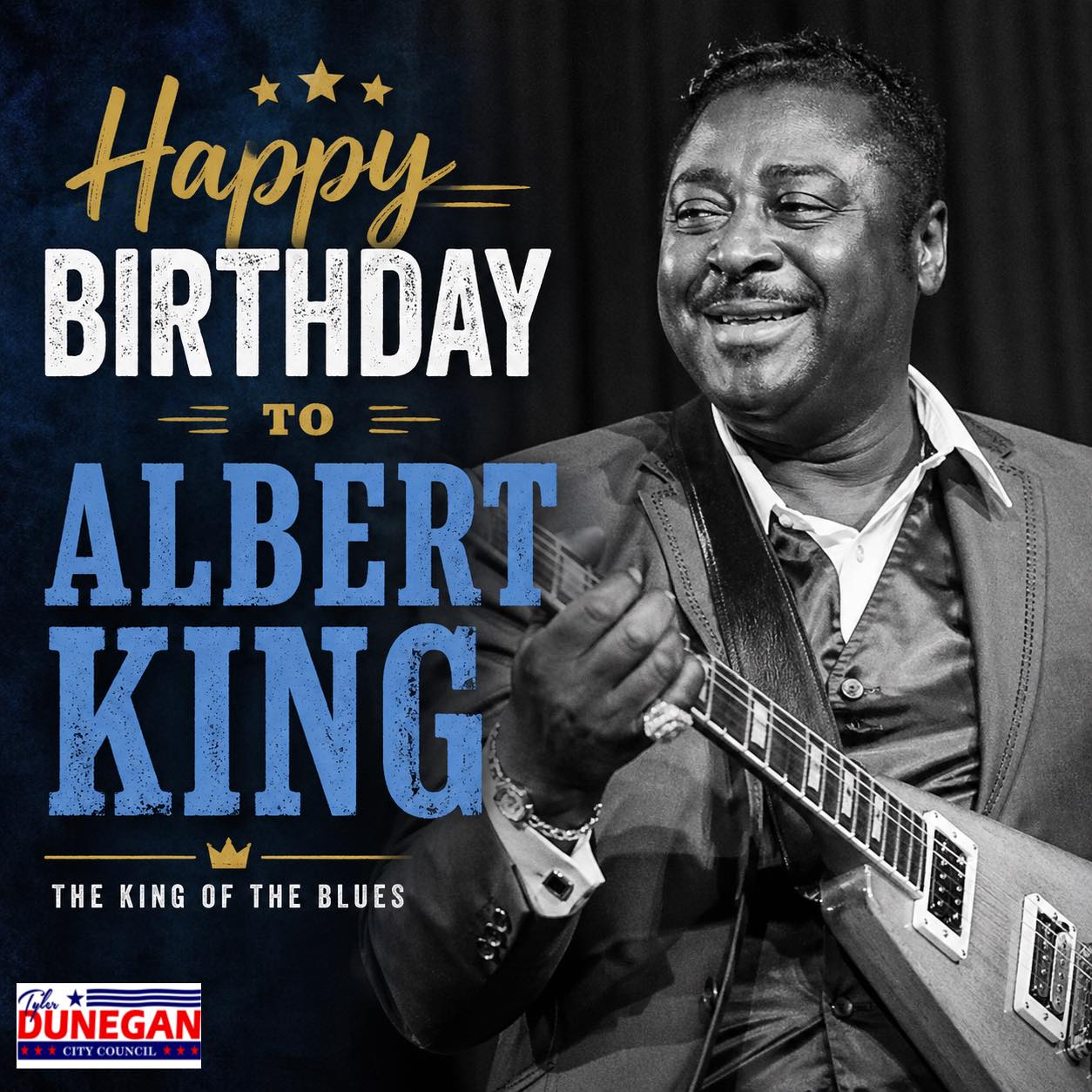 Albert King, the Velvet Bulldozer, blues legend