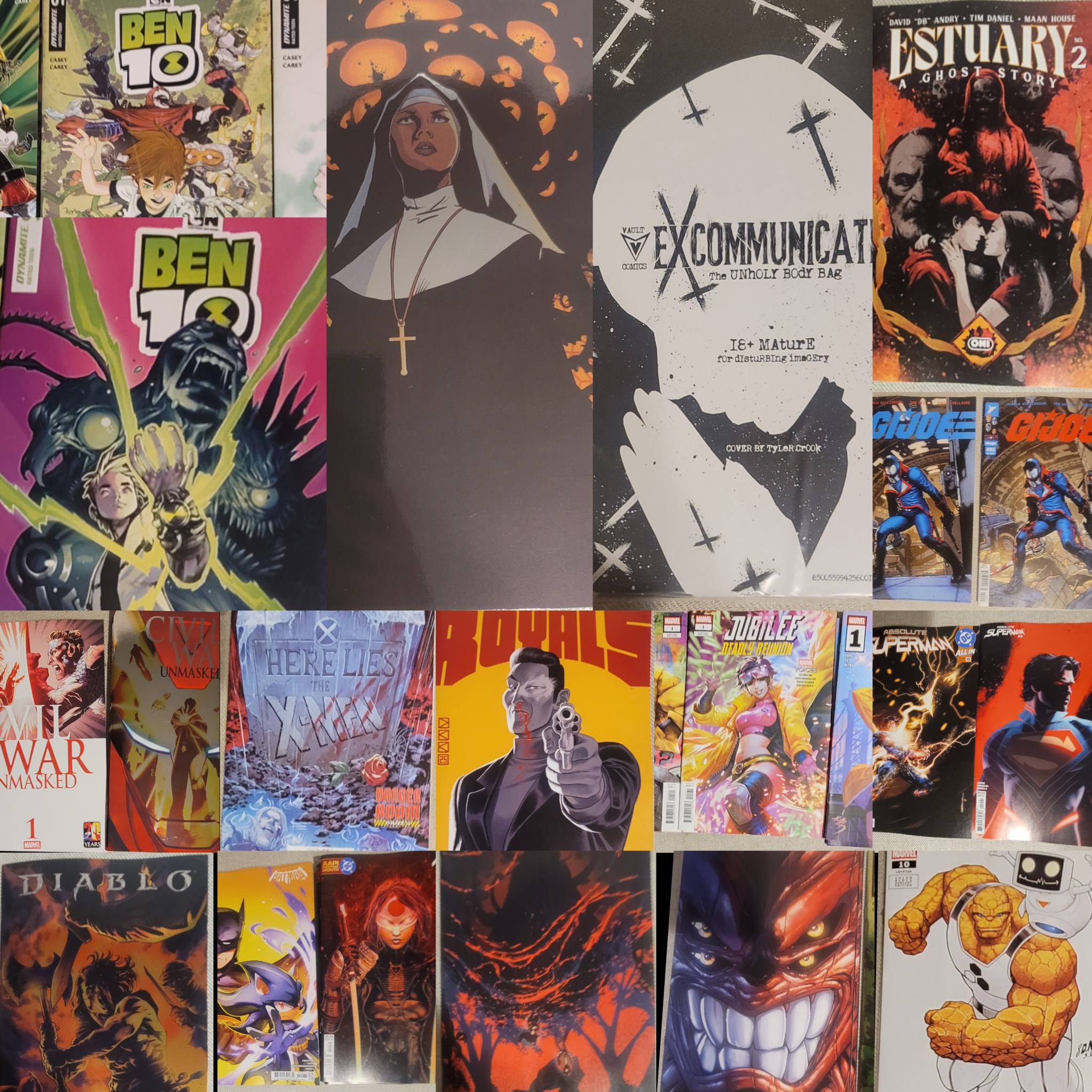 New comic book releases for the week