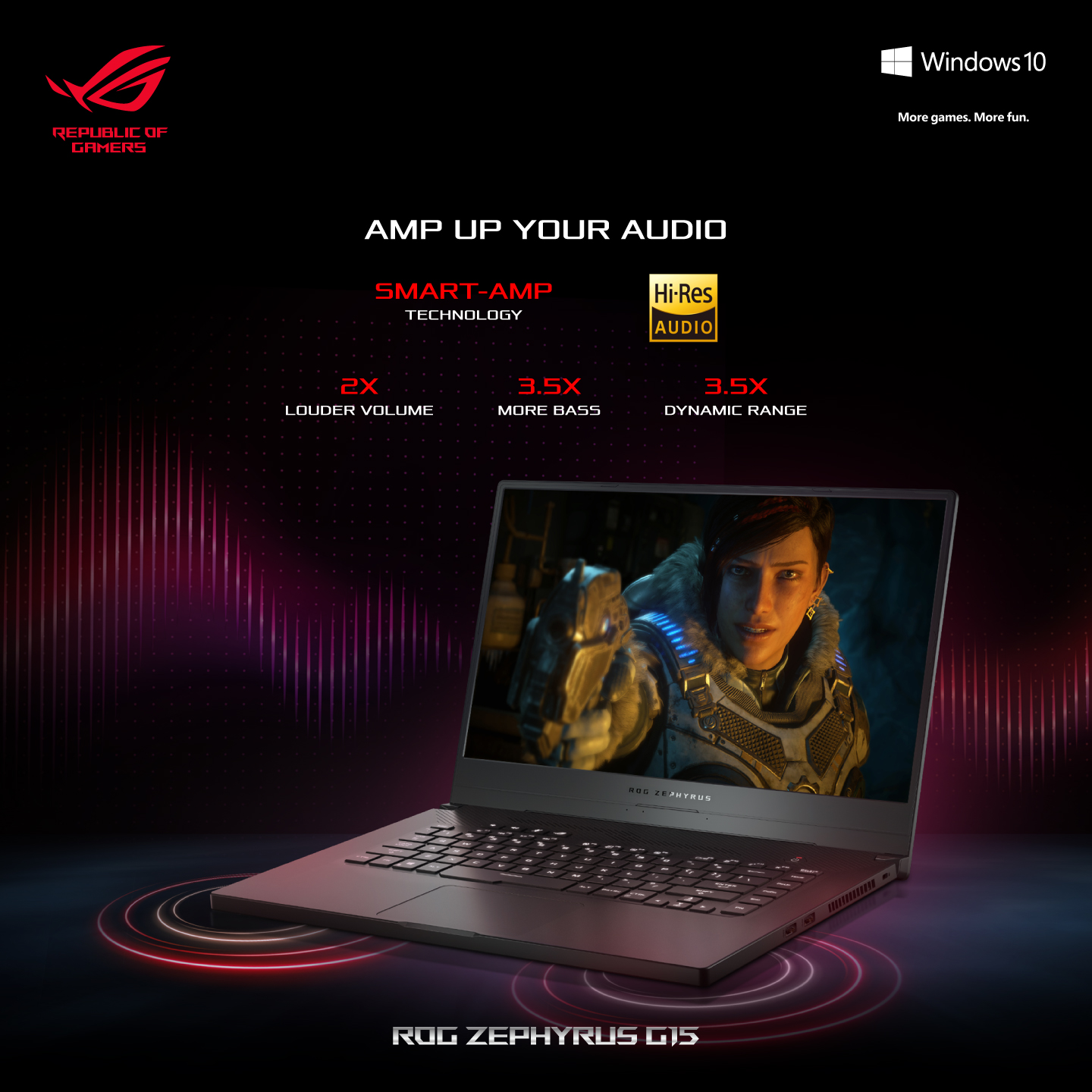 ASUS Republic of Gamers - Nikmati pengalaman audio terbaik saat bermain ...
