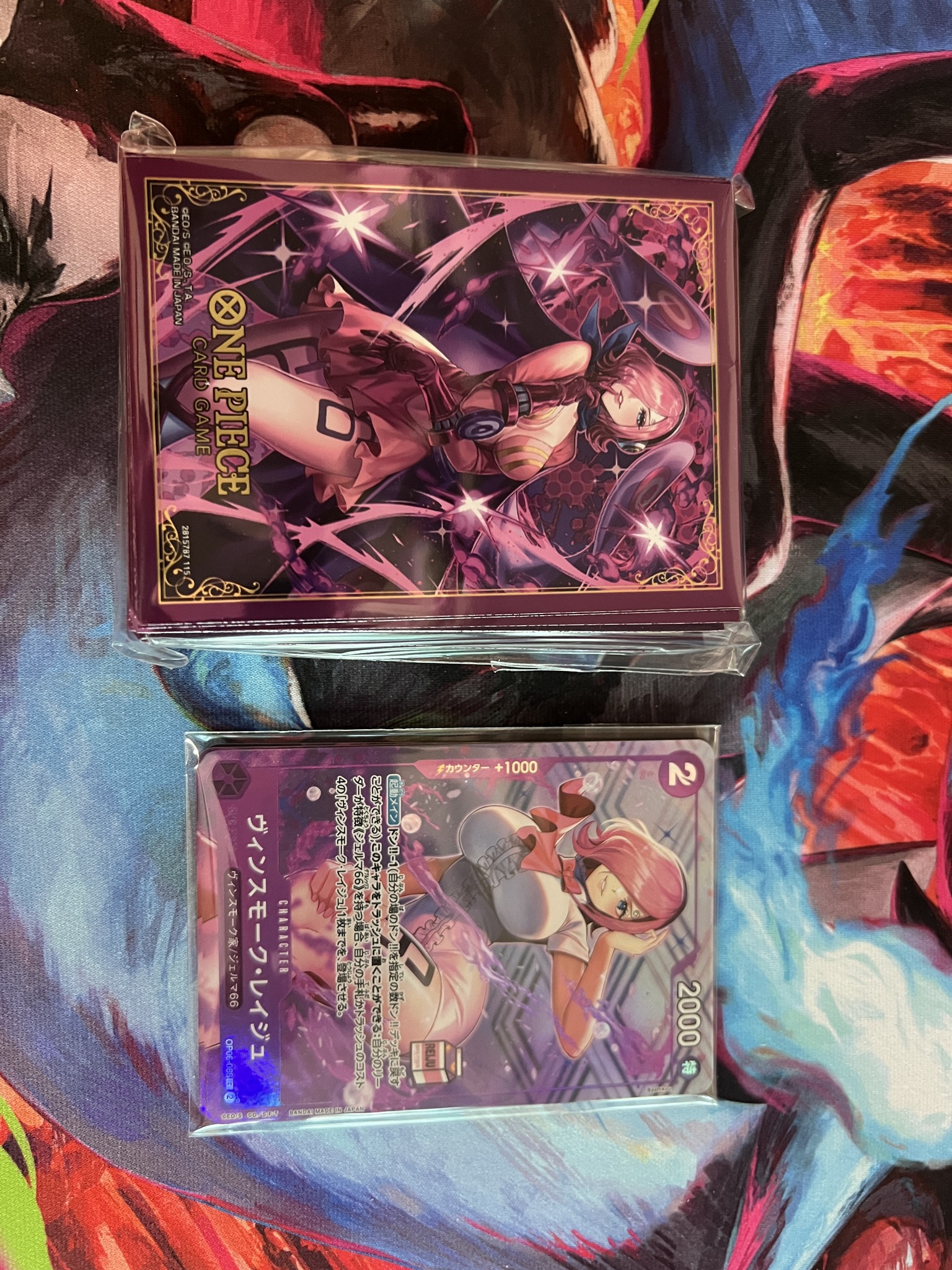 reiju card sleeves Vinsmoke Reiju Standard Size Card Sleeves  Usagi Draws