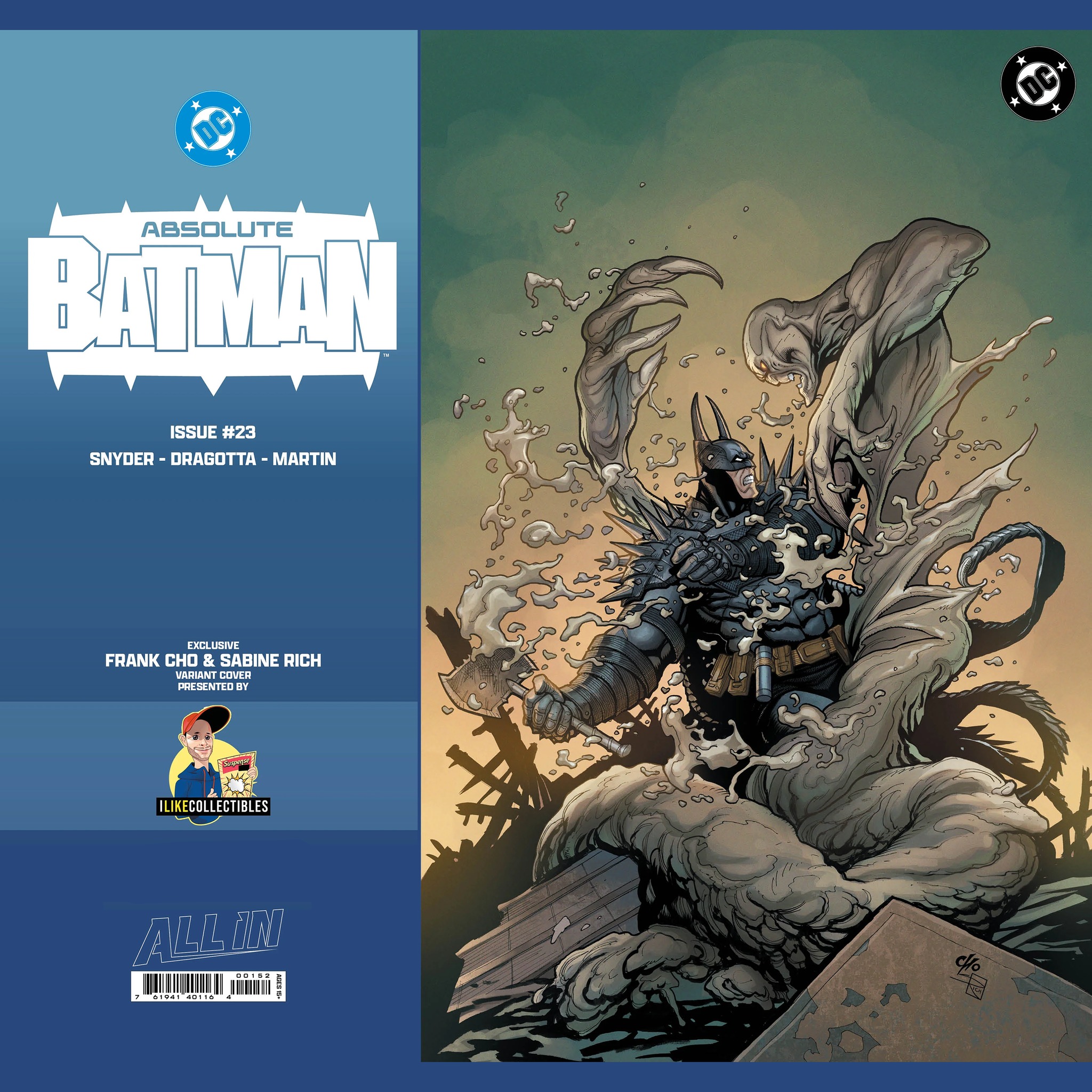 Just found out that Absolute Batman 1-6 is going to be printed in