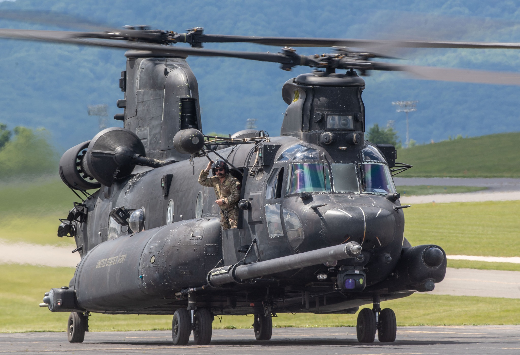 Not something I expected to ever see US Army MH-47G