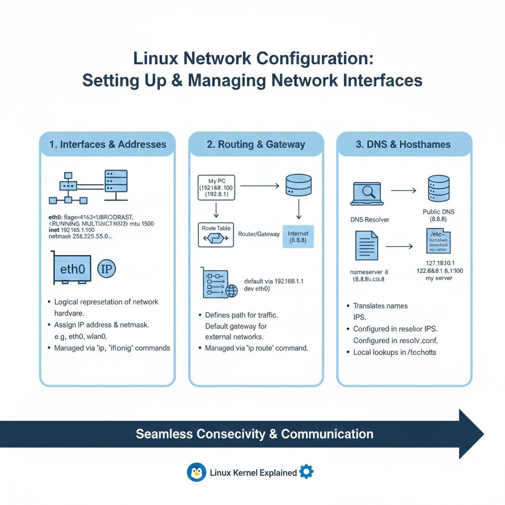 Tech Titans | LINUX NETWORK CONFIGURATION | Facebook