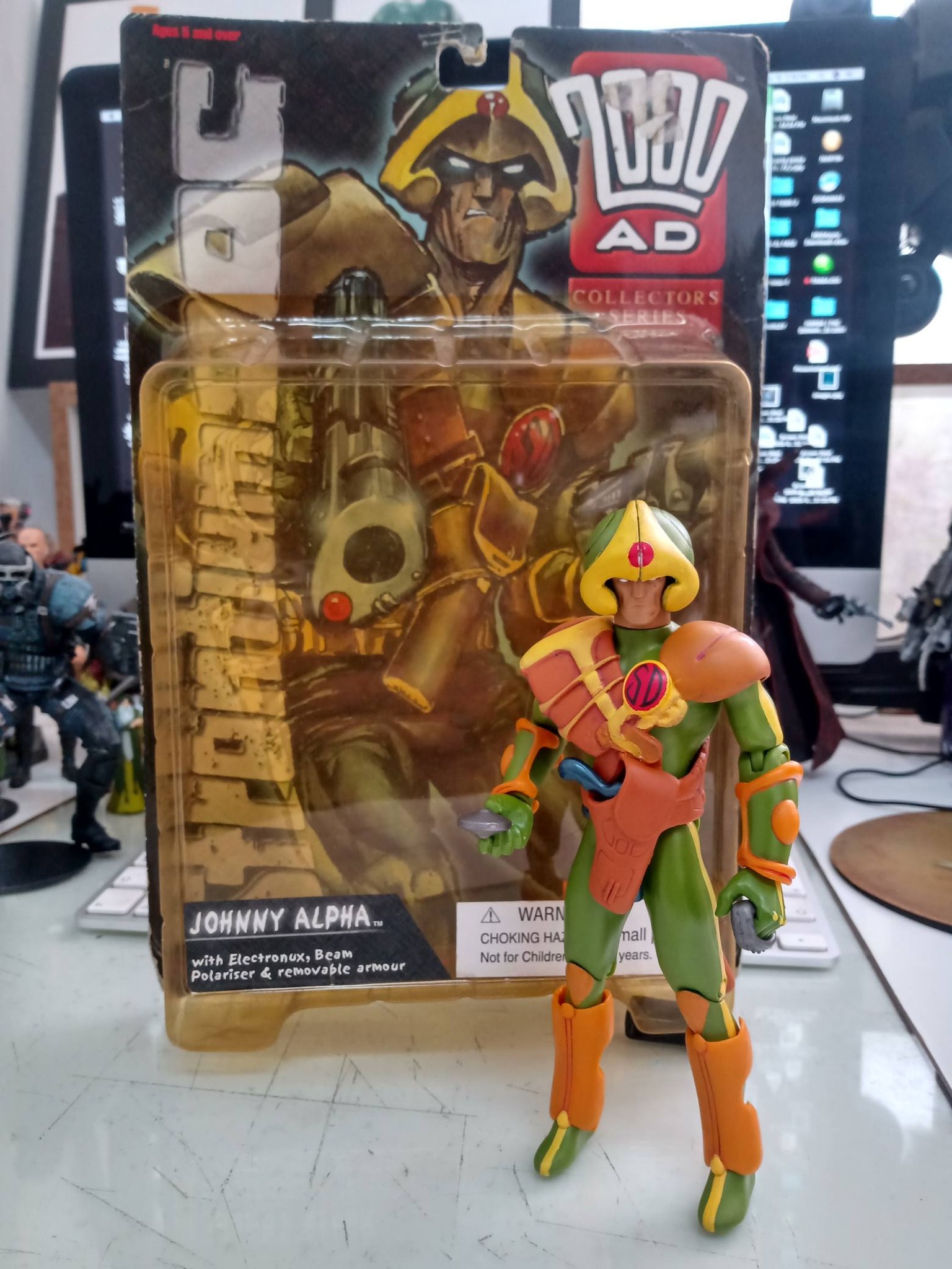 Johnny Alpha and the Stix brothers in 2000AD