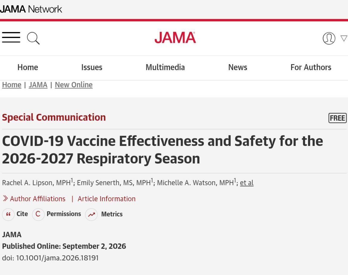 Covid-19 and influenza vaccine effectiveness and safety for 2026-2027