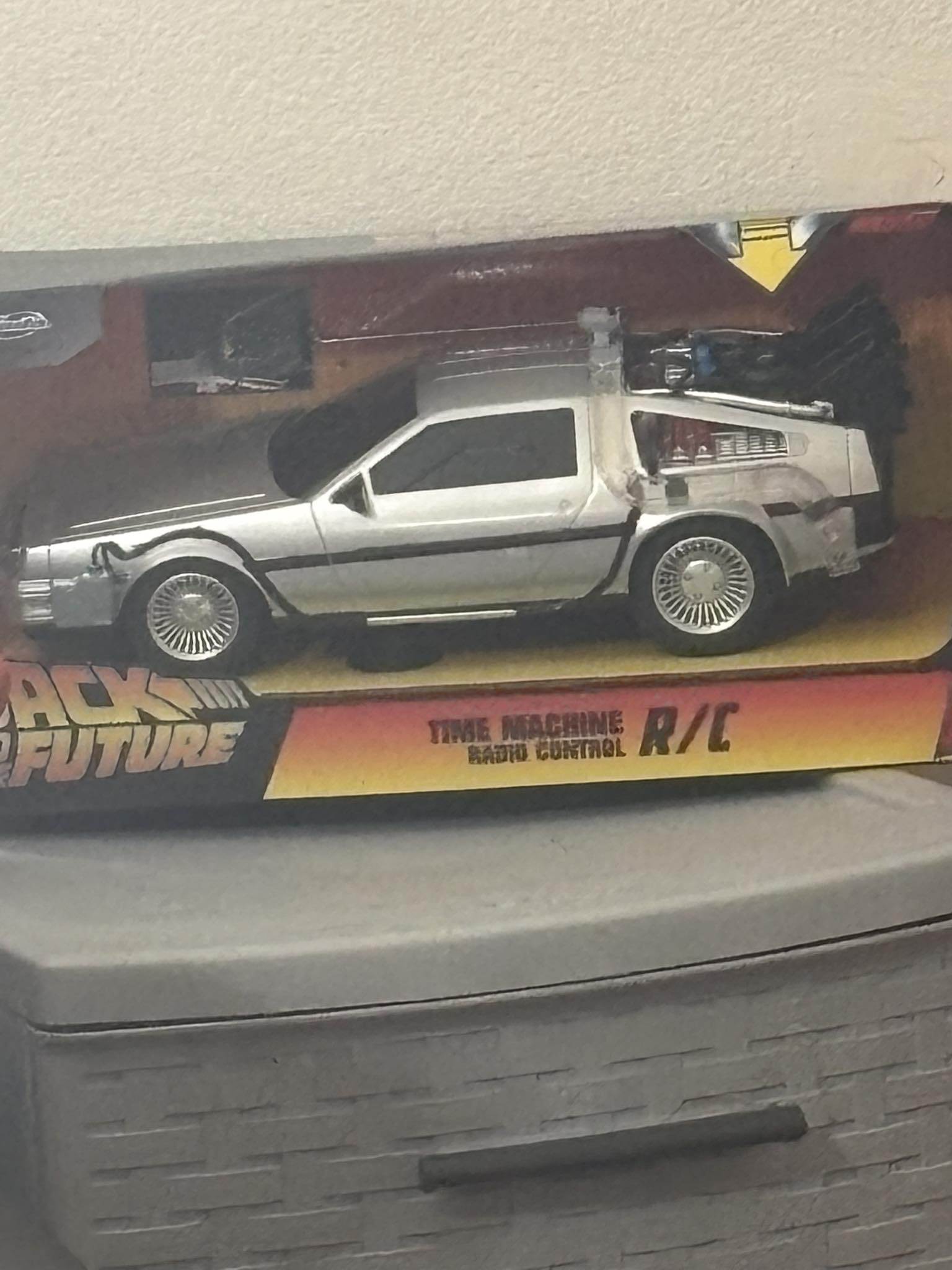 Hot Wheels DeLorean Time Machine R/C model gift