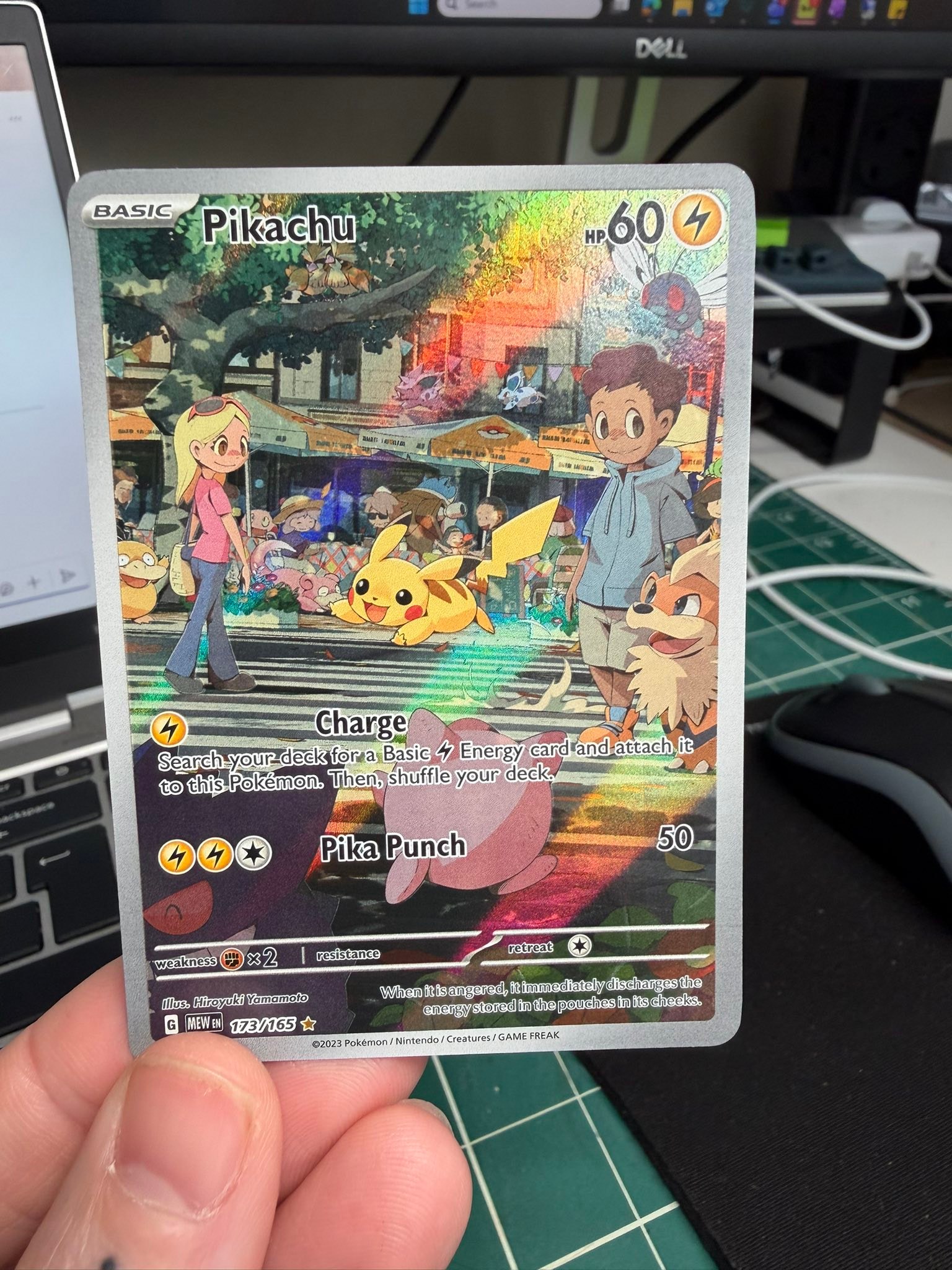 Is this Pikachu Pokemon card legit or fake?
