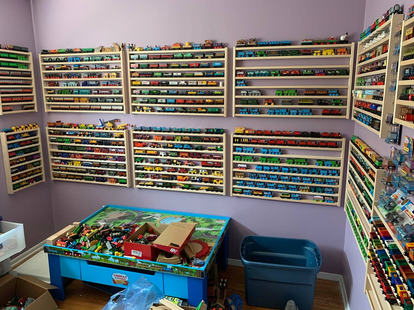 Train Rack Store - Check this set up for your wooden train collection ...