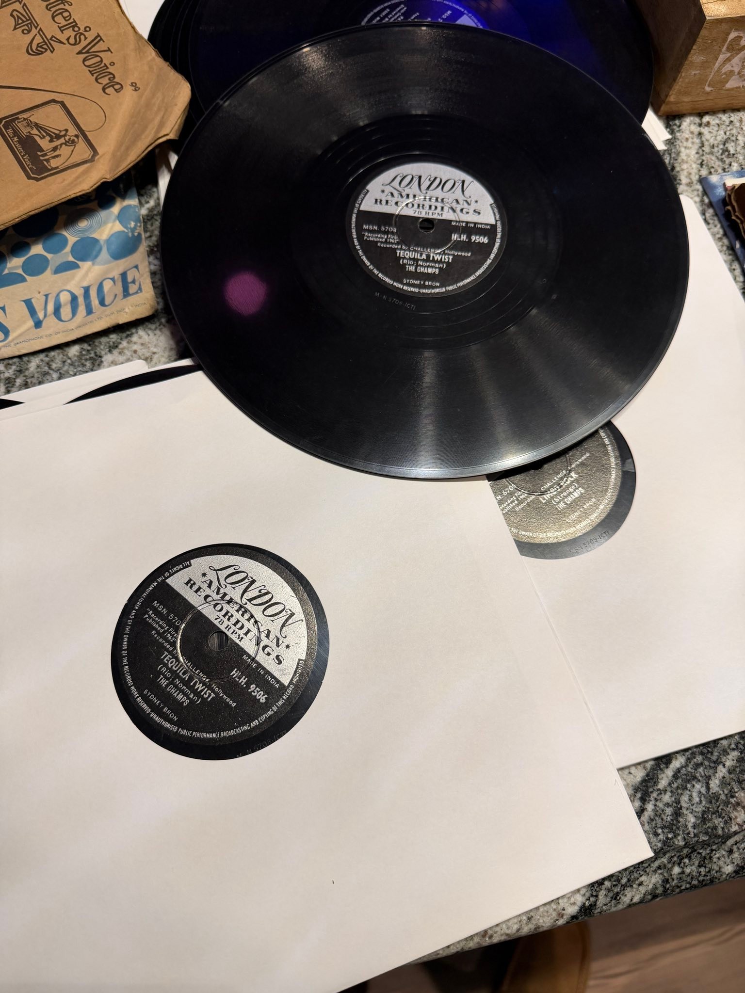 Antique Phonograph Society Group | Record: The Champs - Tequilla Twist ...