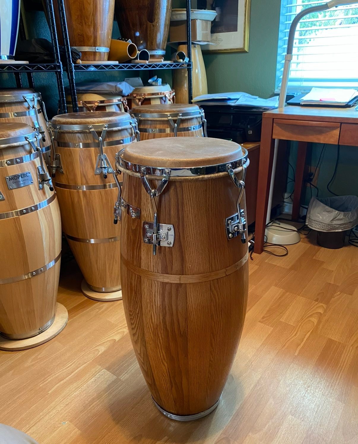 Restoration of Vintage Oak Valje Drums and Trading for King Congas