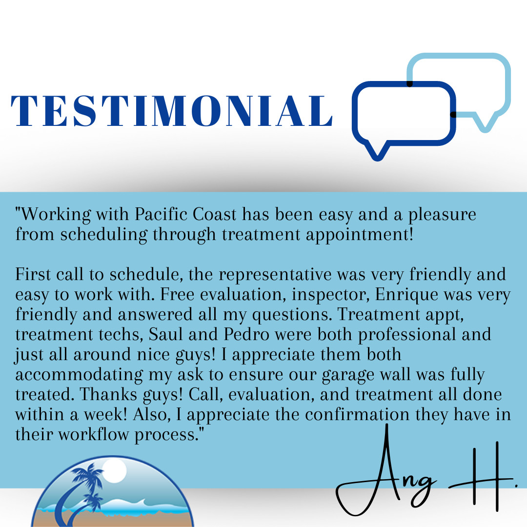 Pacific Coast Termite Reviews
