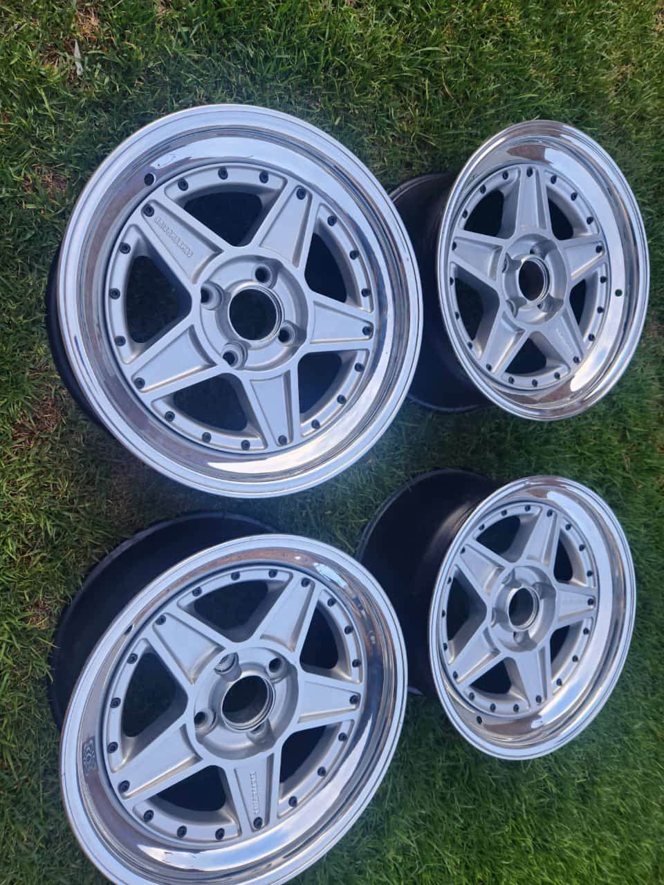 Dunlop Direzza RSC forged Light weight alloy wheels in bronze. PCD