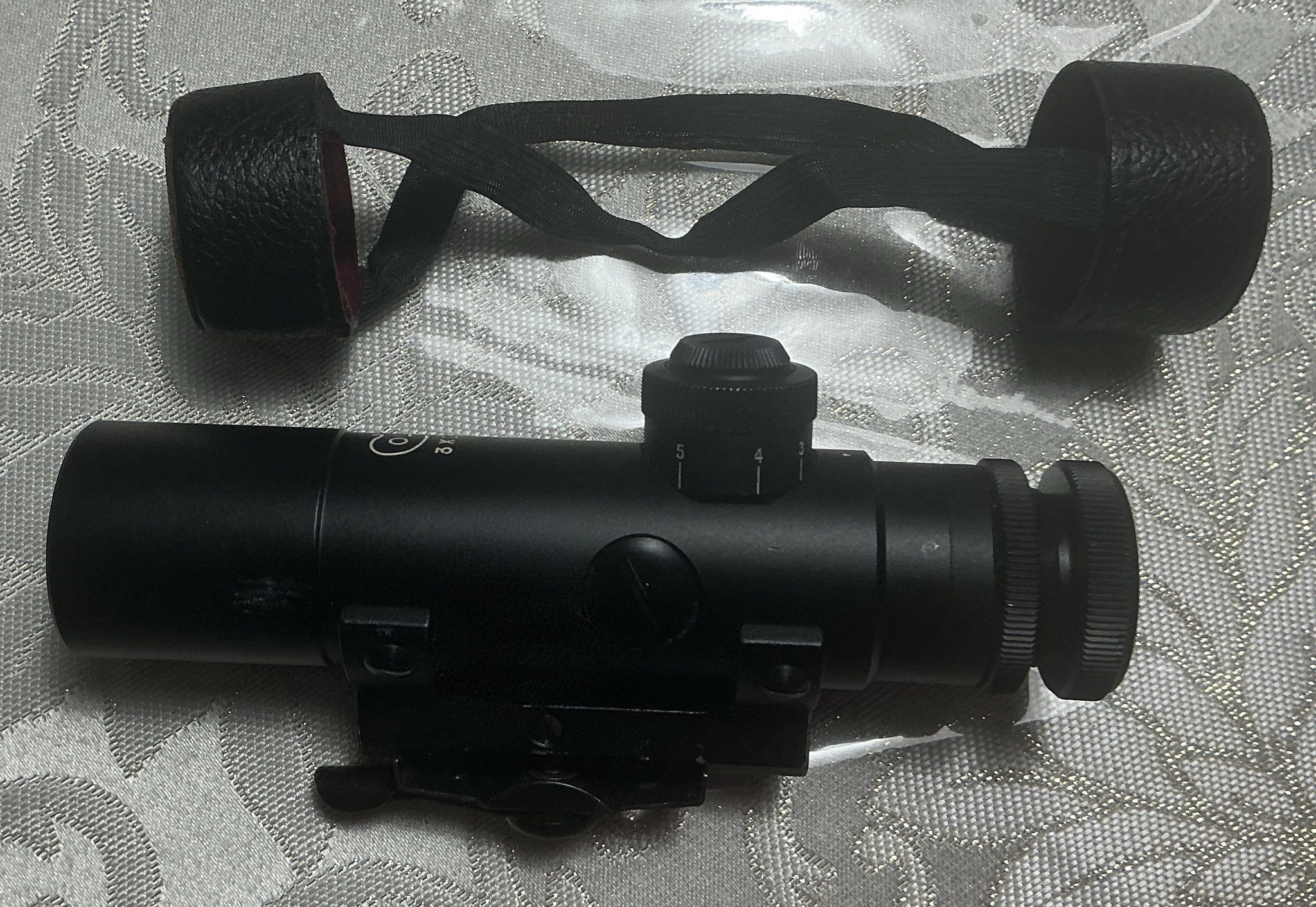 1980's original Colt 3x20 scope with inspection sticker