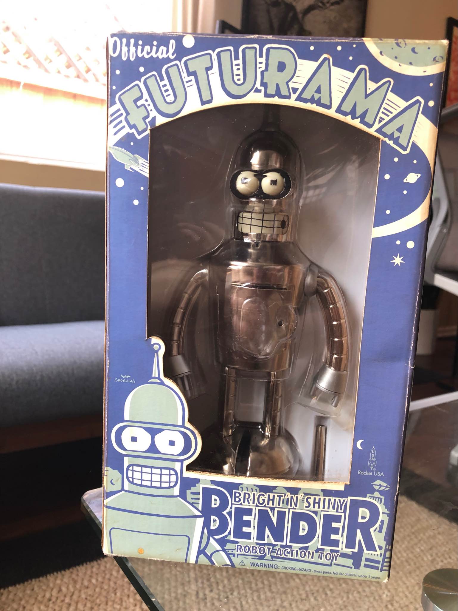 Futurama Bender Wind-Up “BRIGHT 