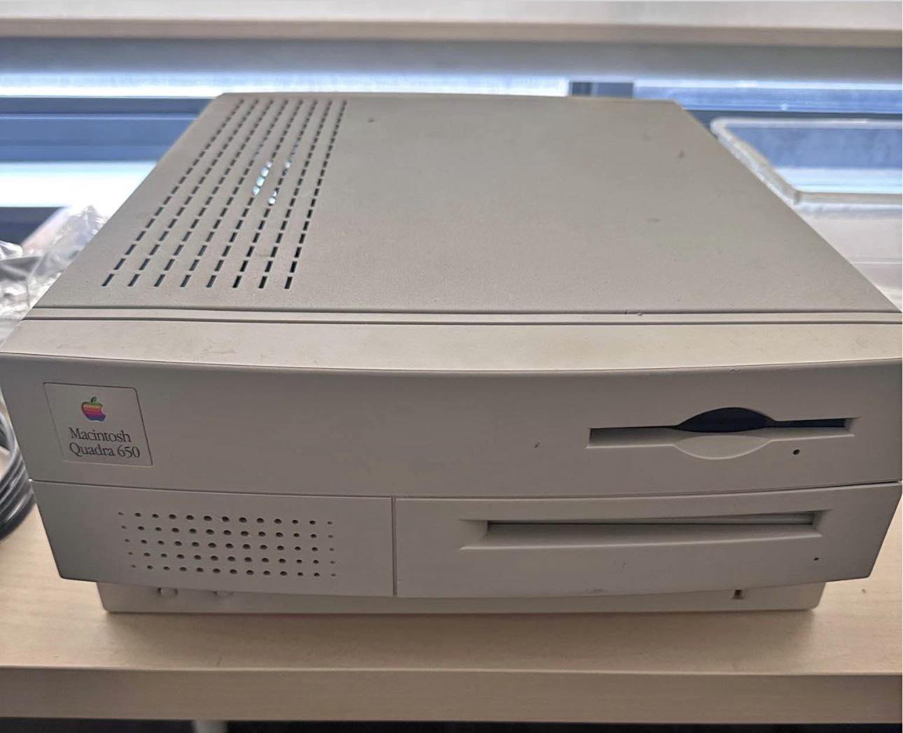 Vintage Apple Quadra 650 computer found