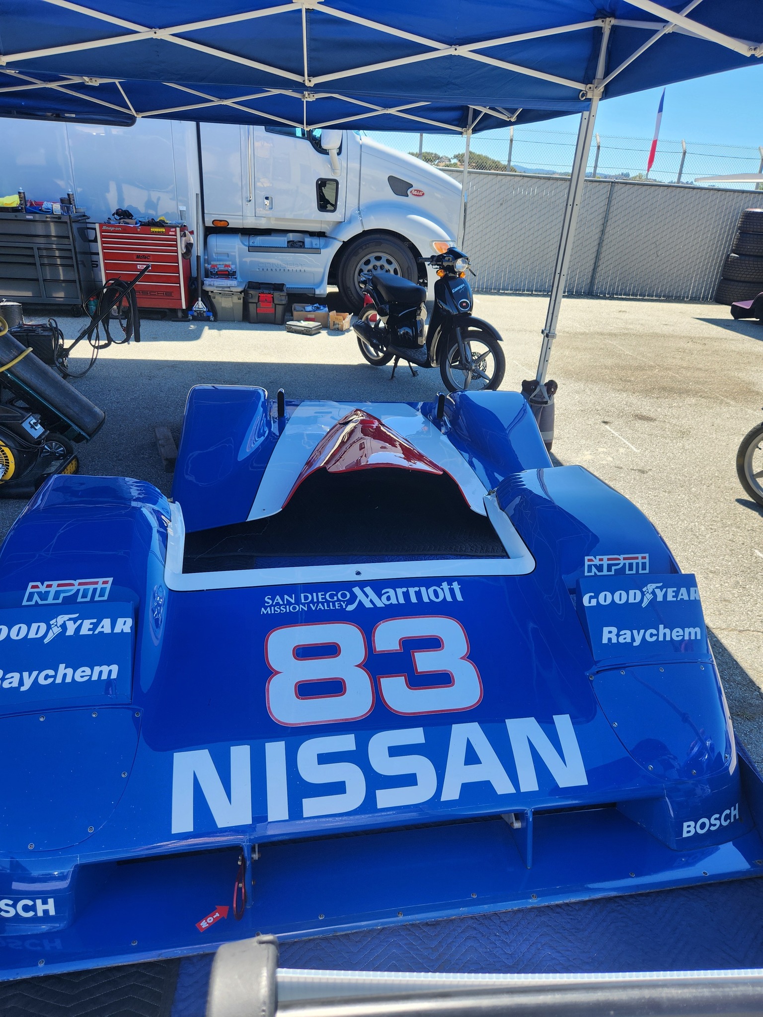 1990 nissan npt-90 chassis #01 pictures | Monterey, CA