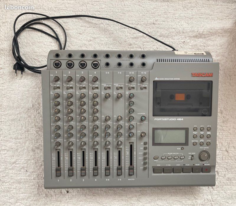 Tascam 464 Portastudio, my first recording gear